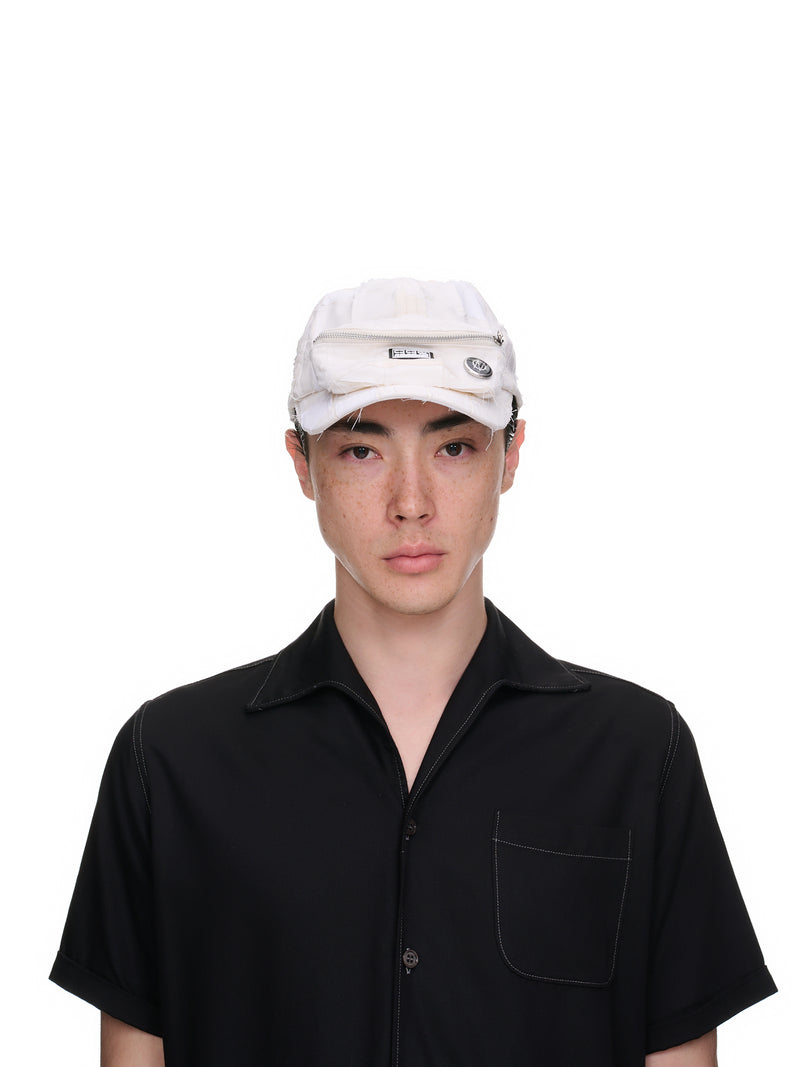 Box Suit Pocket Cap (NN17-ACC07B-WHITE)