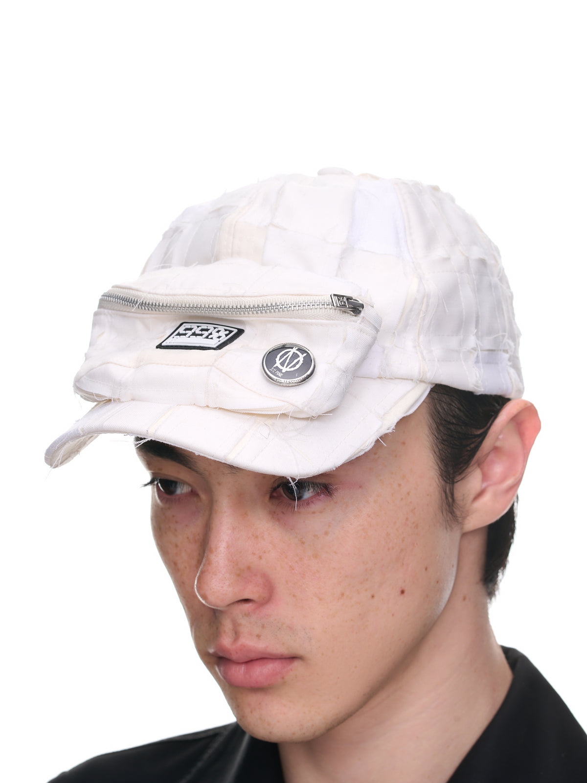 Box Suit Pocket Cap (NN17-ACC07B-WHITE)