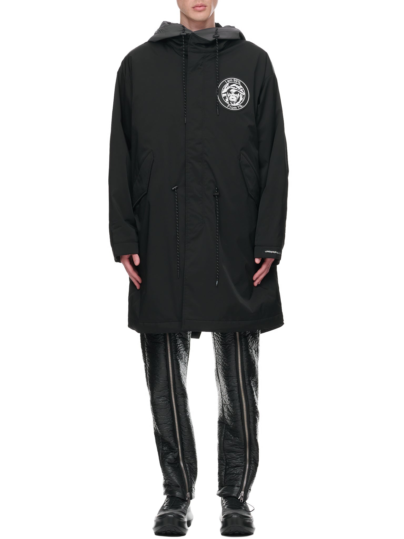 Our Faith Padded Coat (NN17-CT01-BLACK)