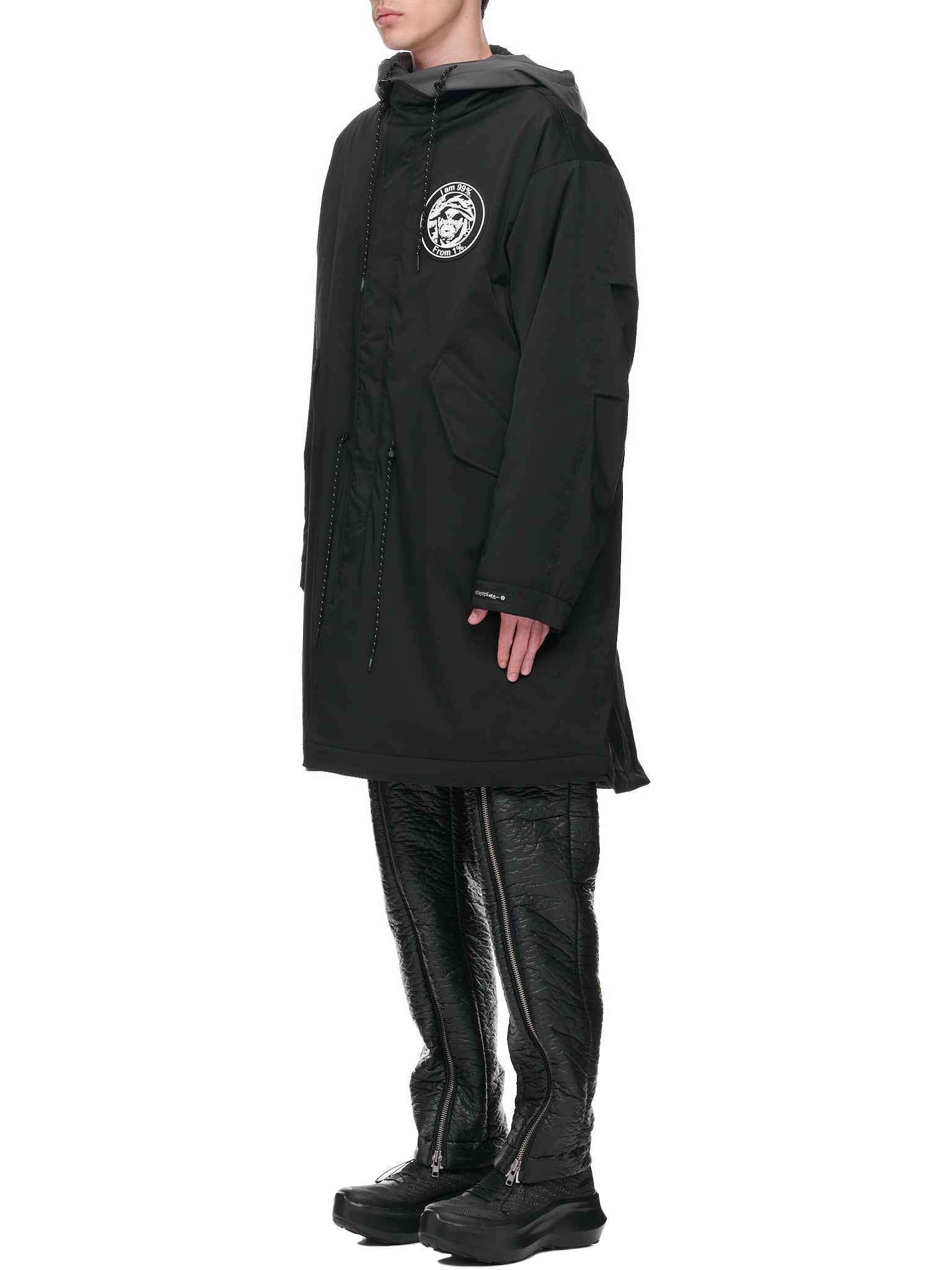 Our Faith Padded Coat (NN17-CT01-BLACK)