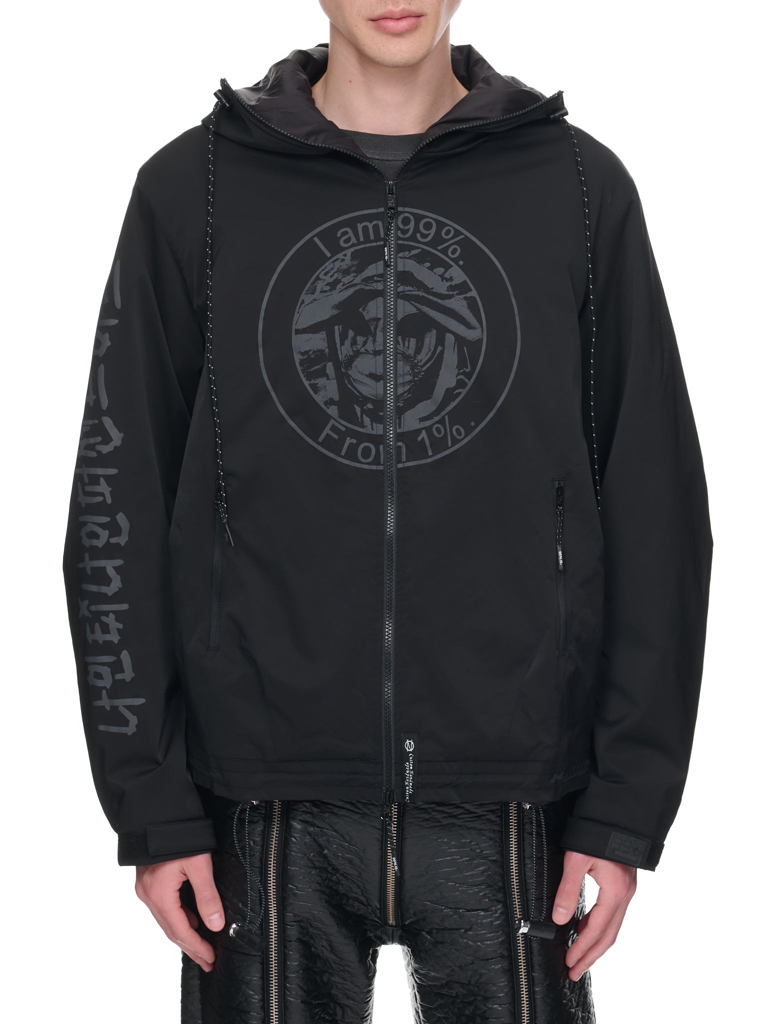 Our Faith Padded Jacket (NN17-JK04-BLACK)