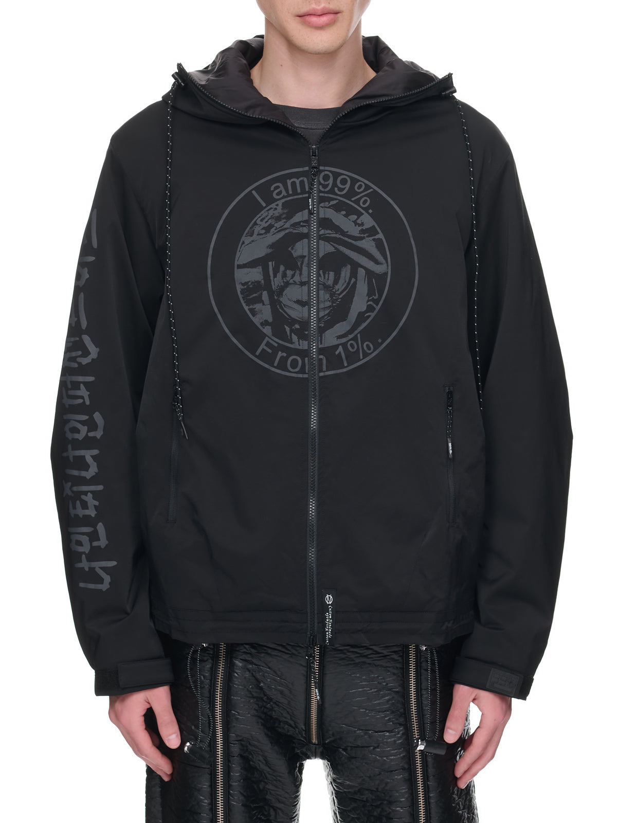 Our Faith Padded Jacket (NN17-JK04-BLACK)