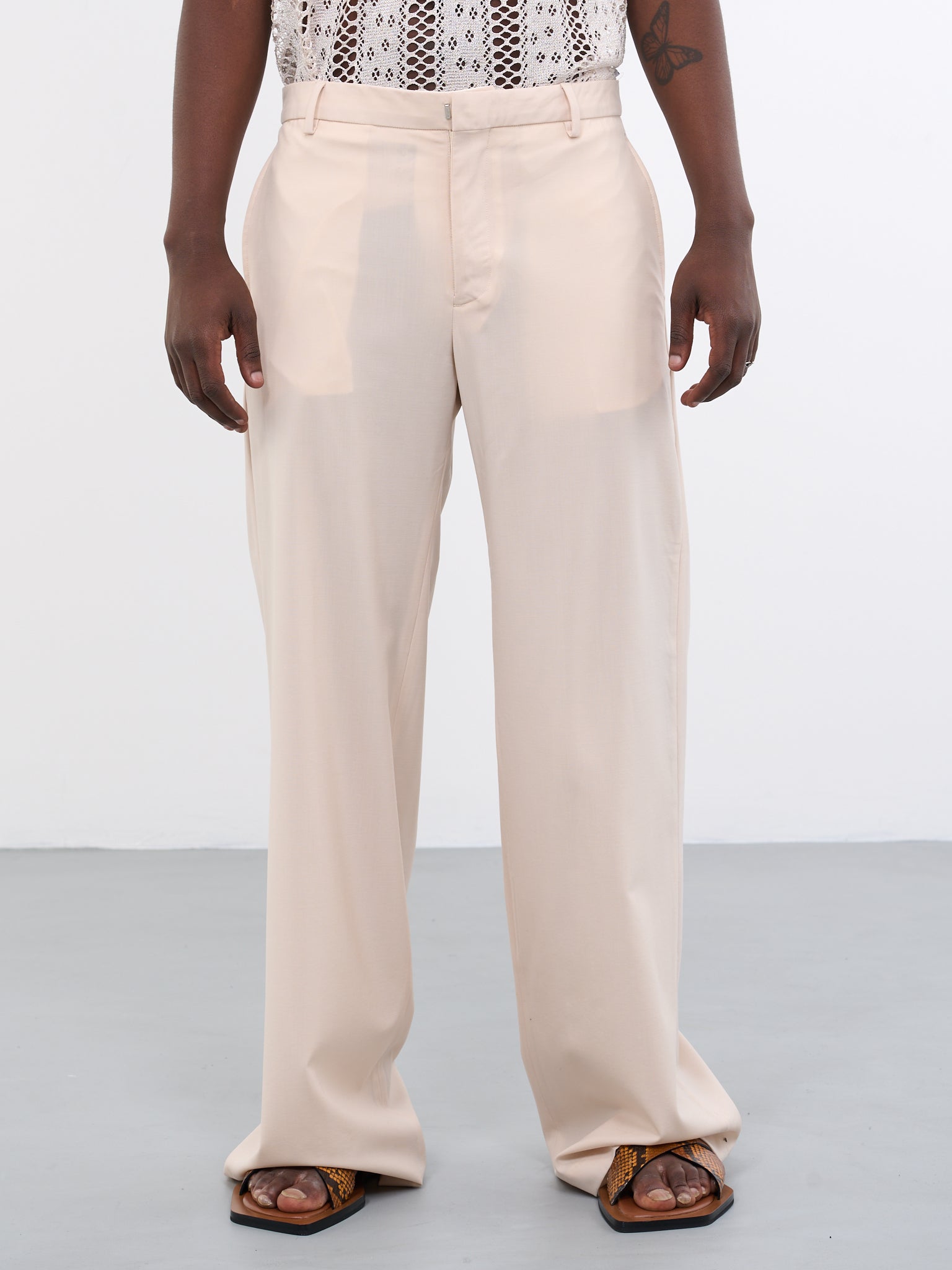 Otto-Wide Leg Trousers (OTTO-M17W464-CREAM)