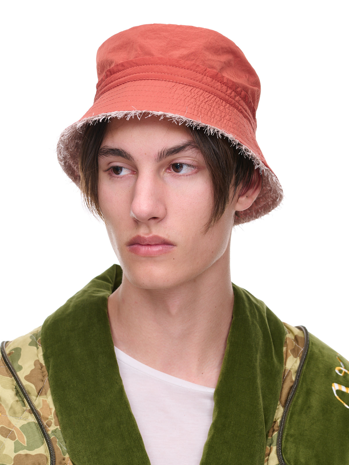 Reversible Fluffy Hat (CWOHAT08-RED-PINK)