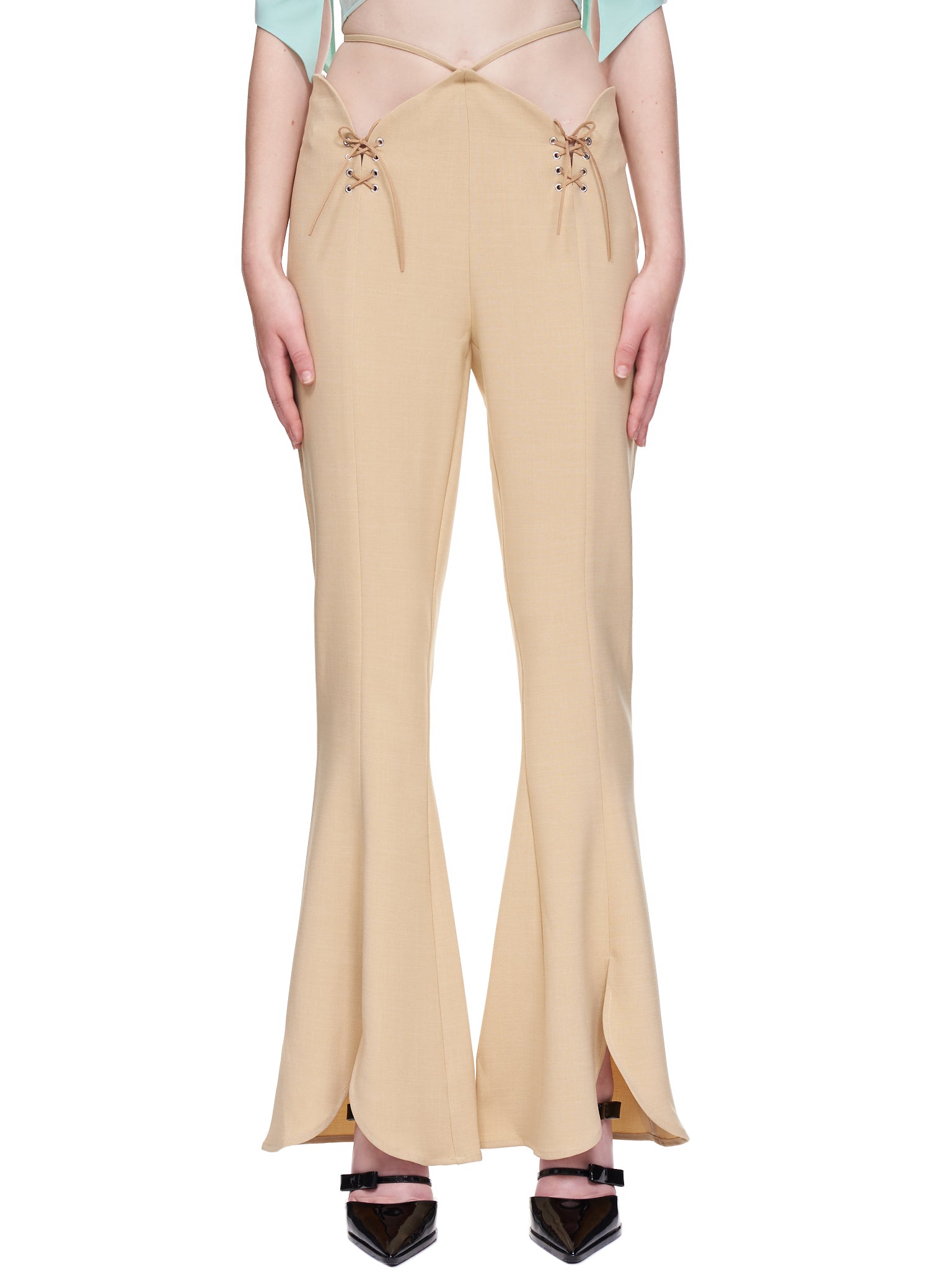 Didu Flarry Suit Trousers | H.Lorenzo - front