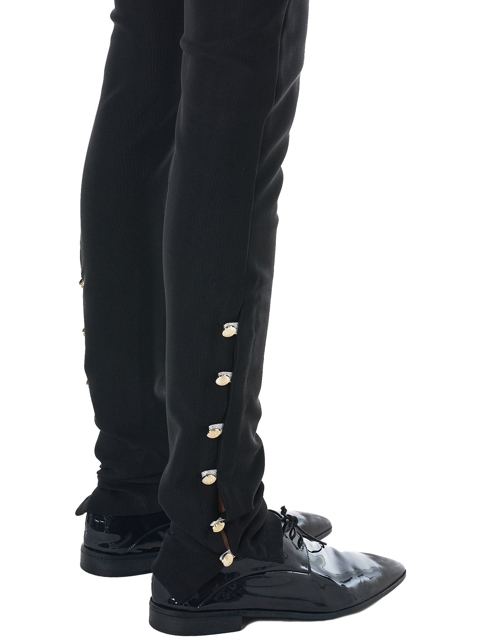 Fitted Stretch Trousers (PA13200-BLACK)