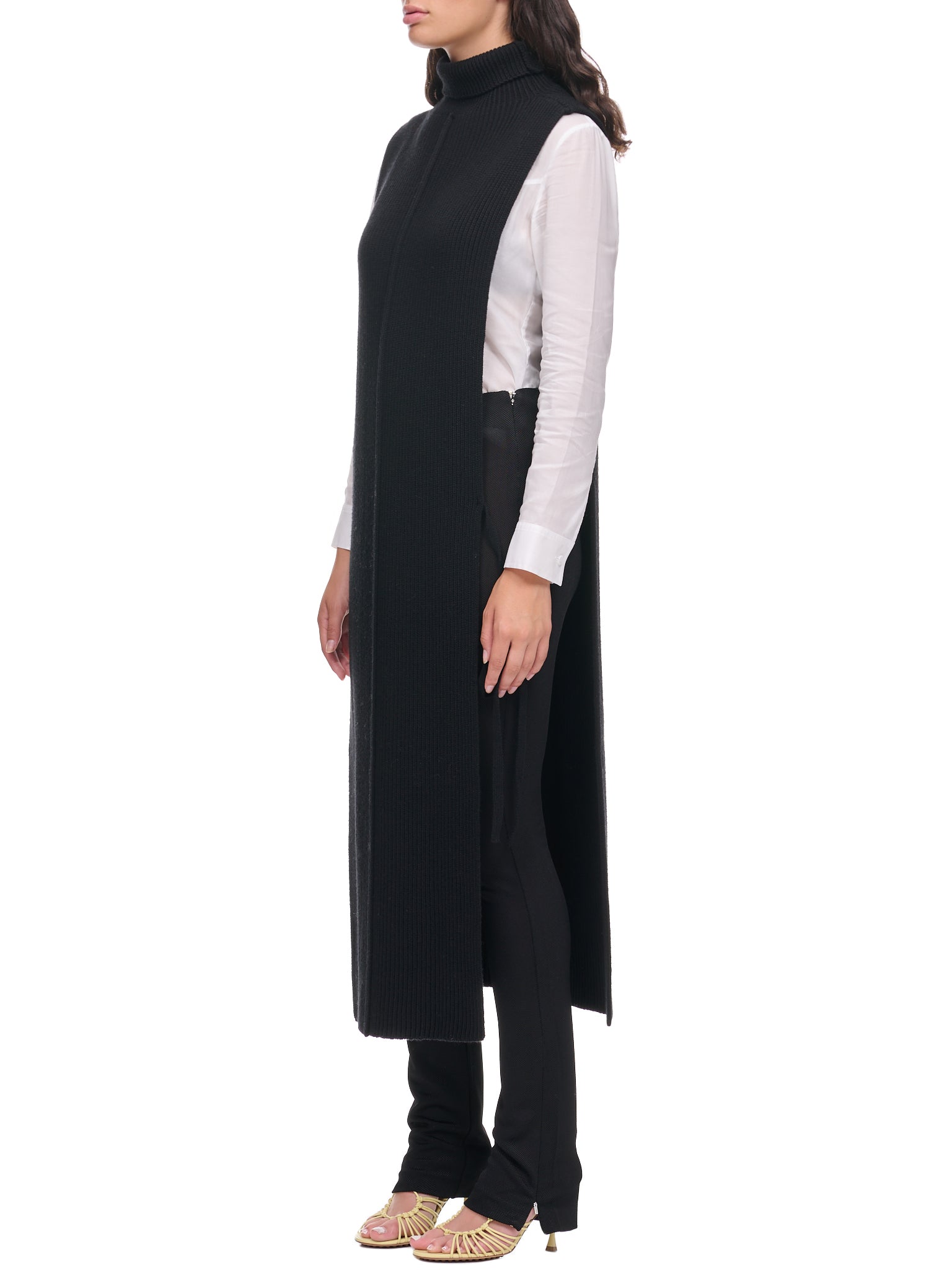 Peter Do Knit Tunic Cape | H.Lorenzo - side