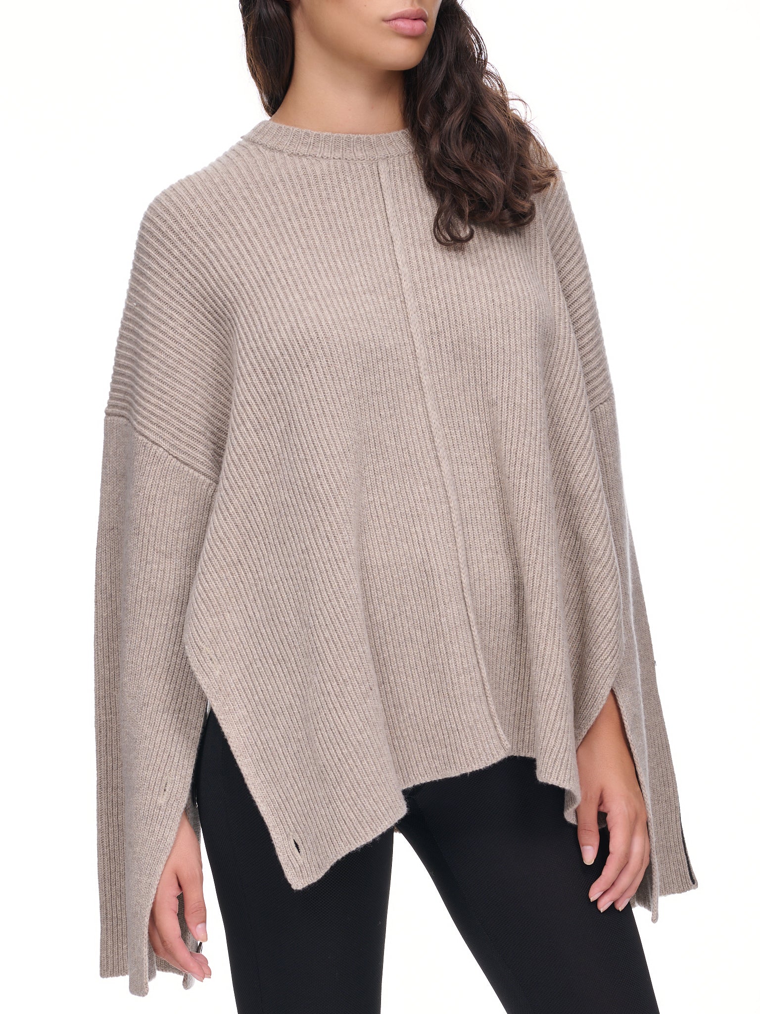 Peter Do Knit Cape Sweater | H.Lorenzo