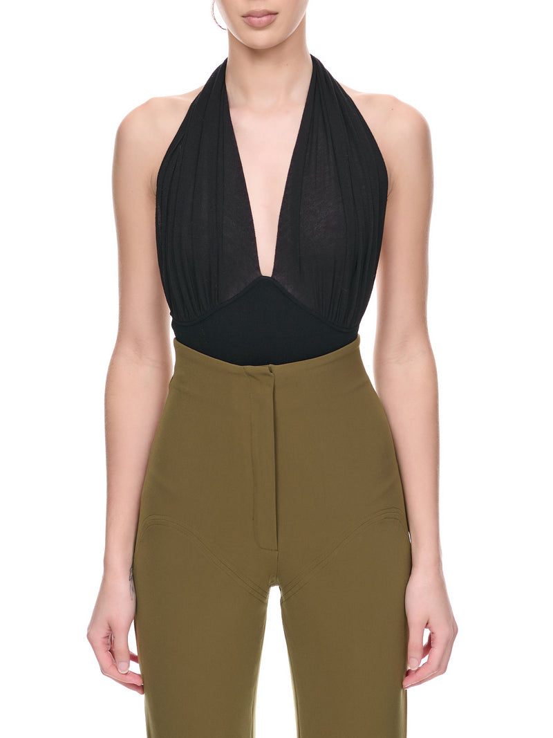 Draped Bodysuit (PG365-DRAPED-BLACK)