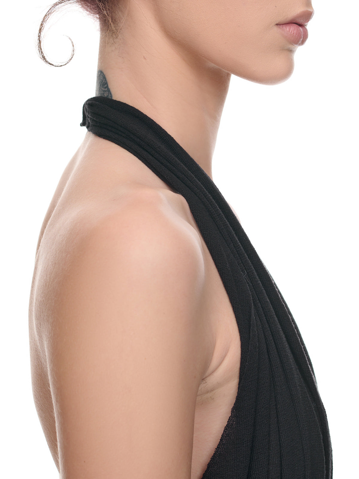 Draped Bodysuit (PG365-DRAPED-BLACK)