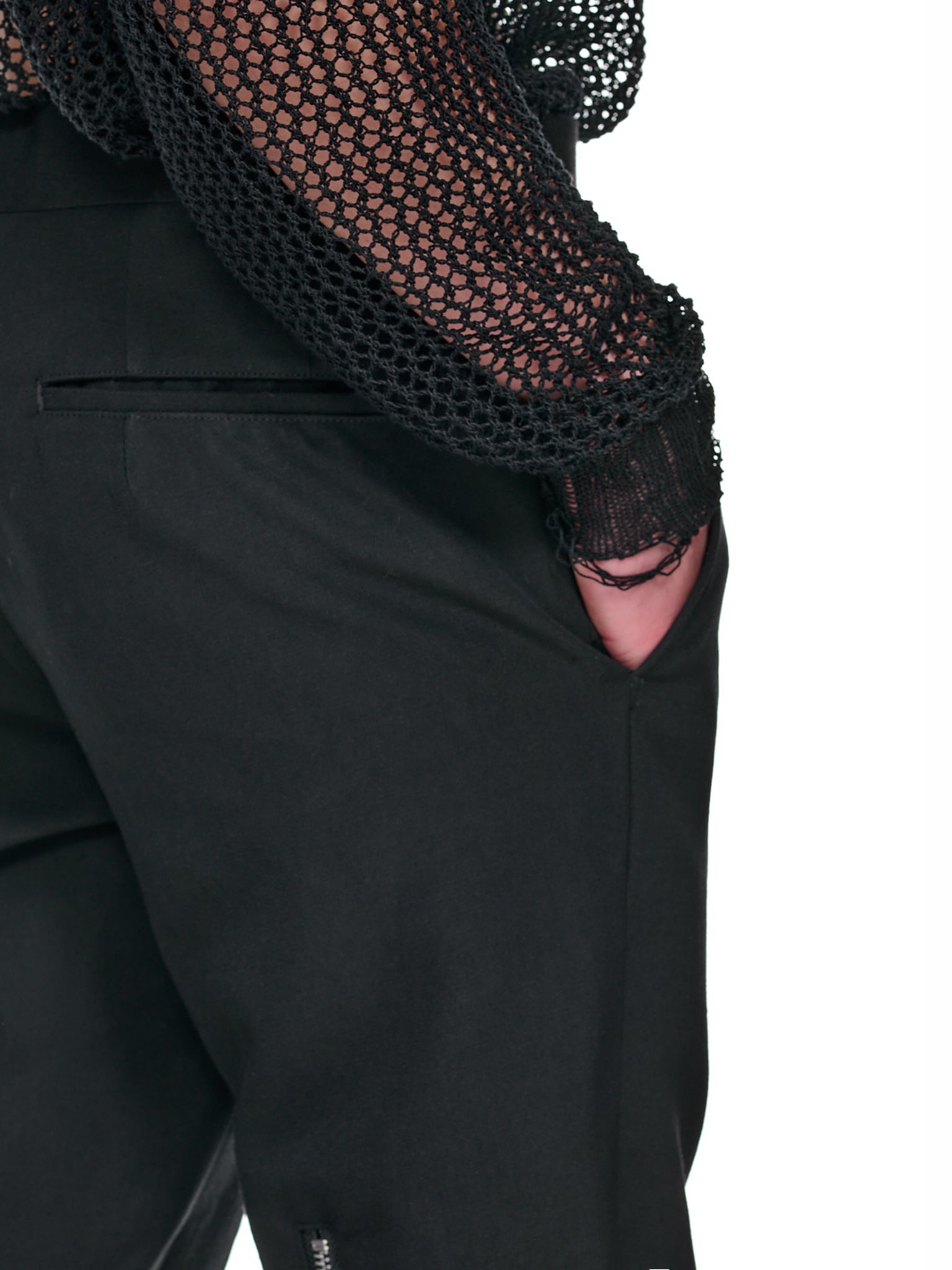 Zip Trousers (PK-P027-051-BLACK)