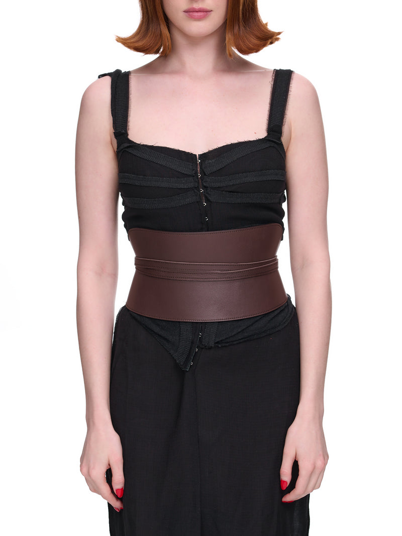 Corset Belt (PLTCB-S20-CHOCOLATE-BROWN)