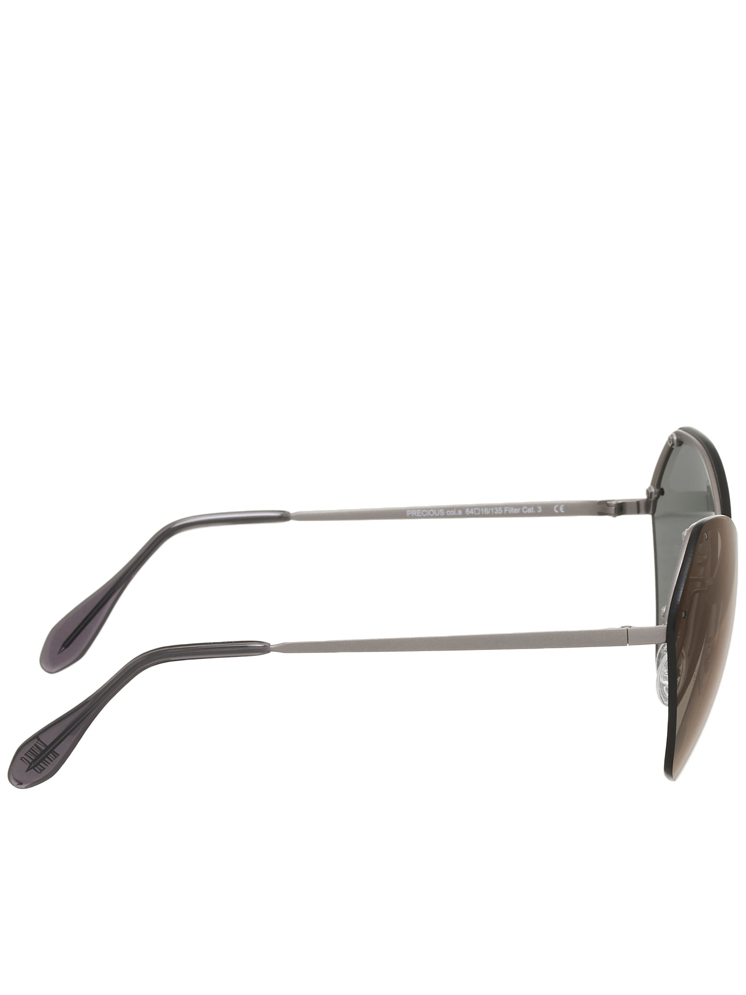 KNWLS Burgundy Sunglasses | H.Lorenzo - side