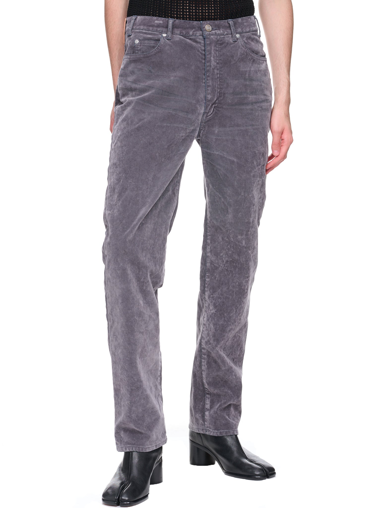 Velvet Jeans (PT030-GRAY)