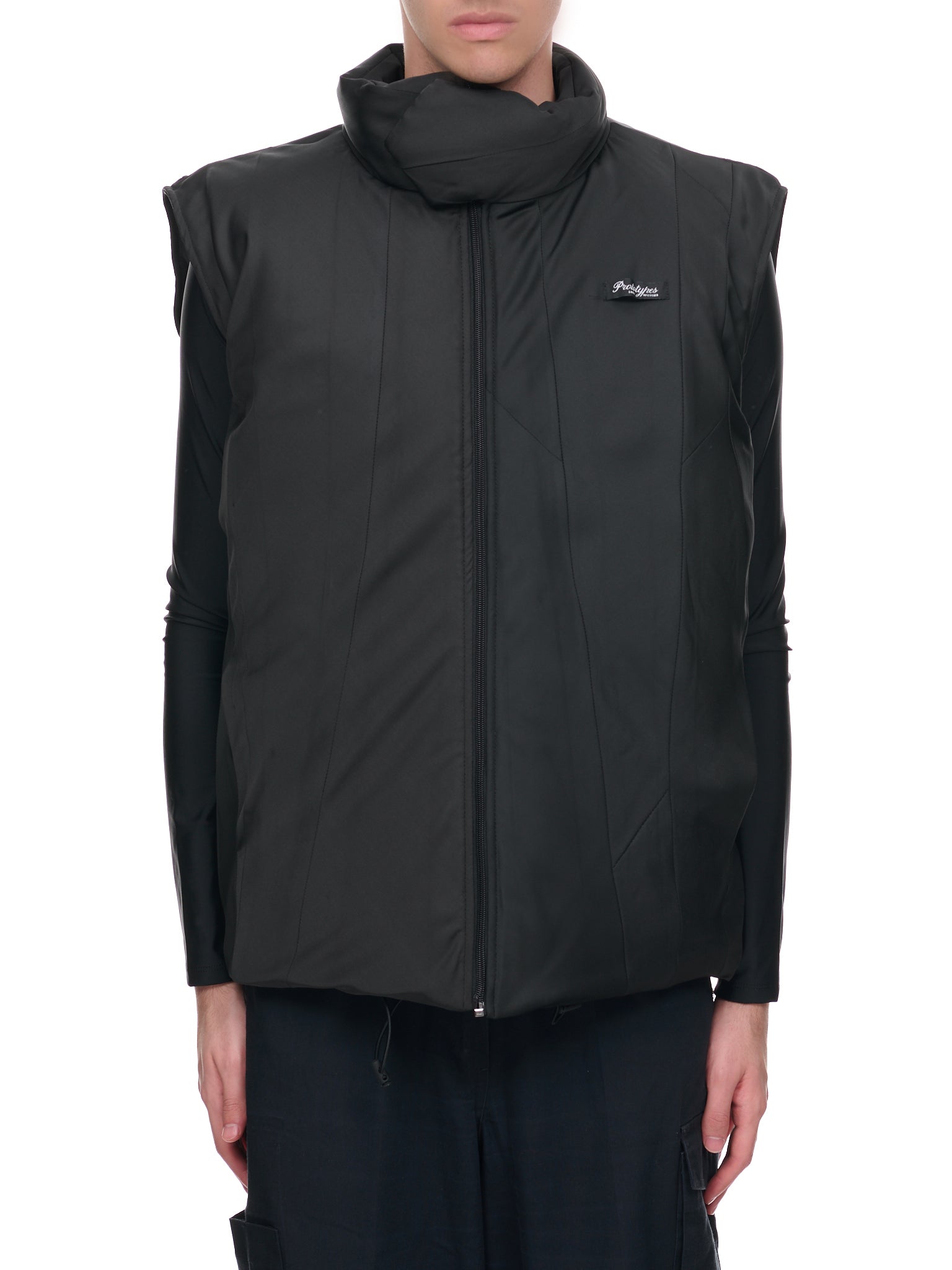 Padded Vest (PT2LL02OW02-BLACK)