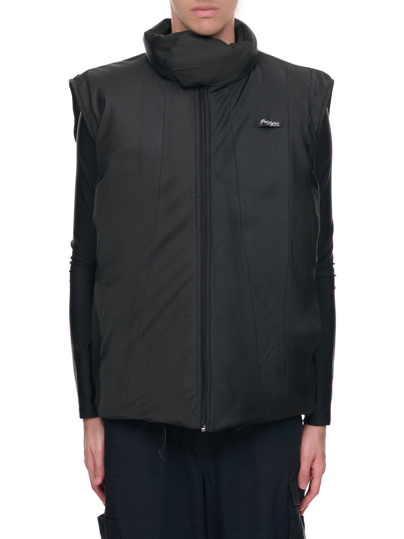 Padded Vest (PT2LL02OW02-BLACK)