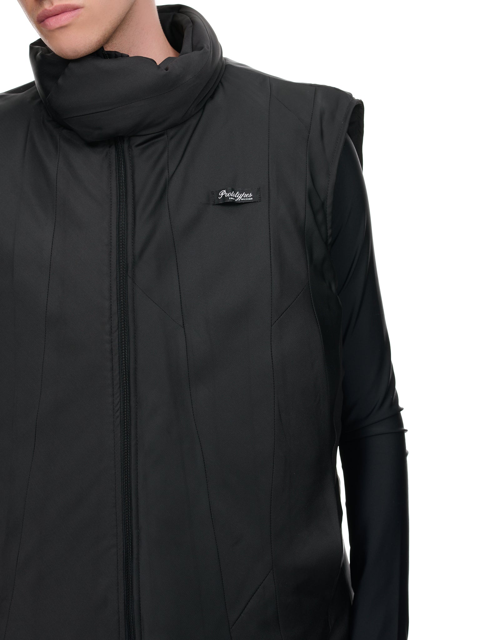 Padded Vest (PT2LL02OW02-BLACK)