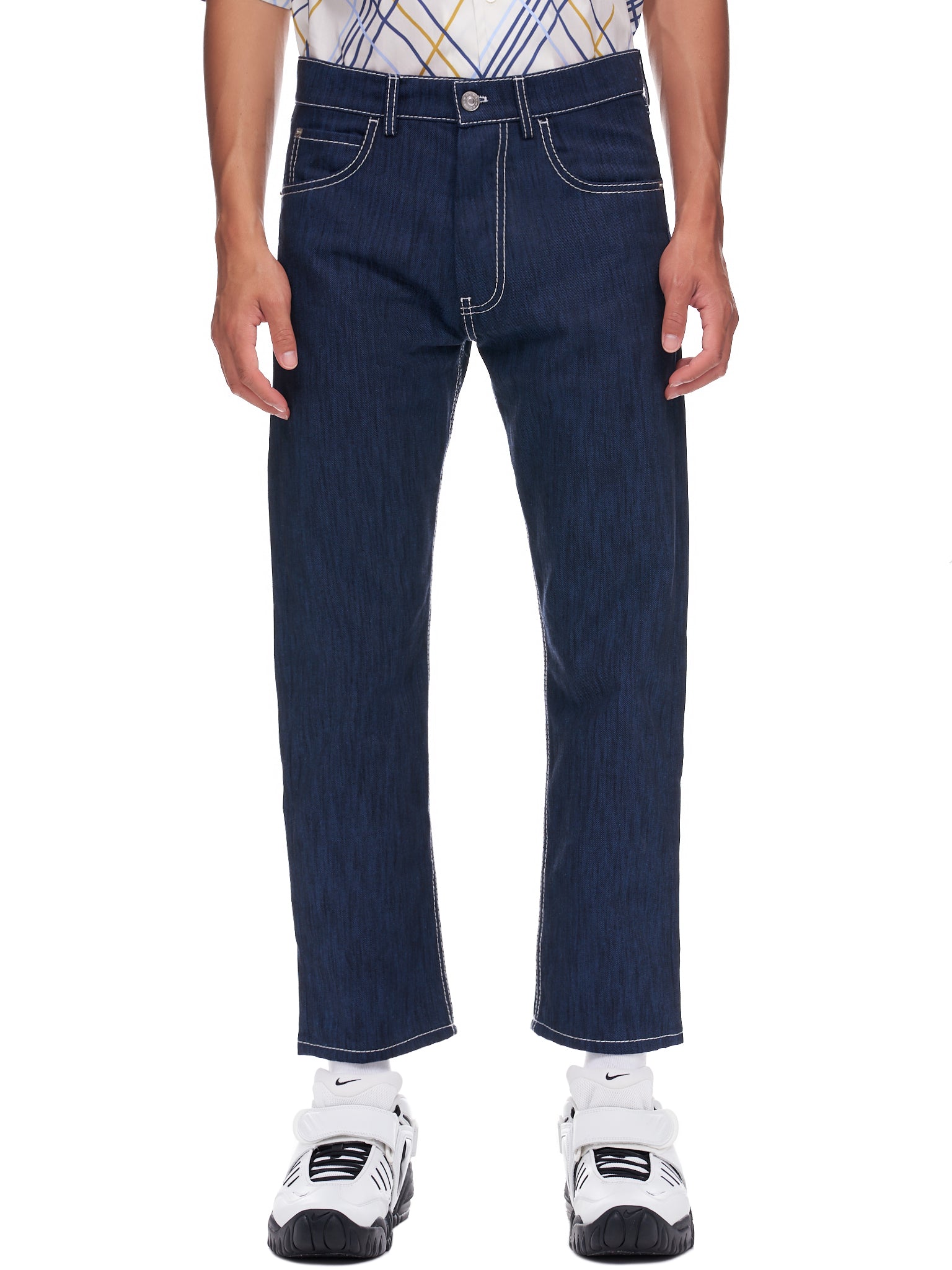 Cropped Jeans (PUJU0017A0-UTC181-00B50-IRIS-B)