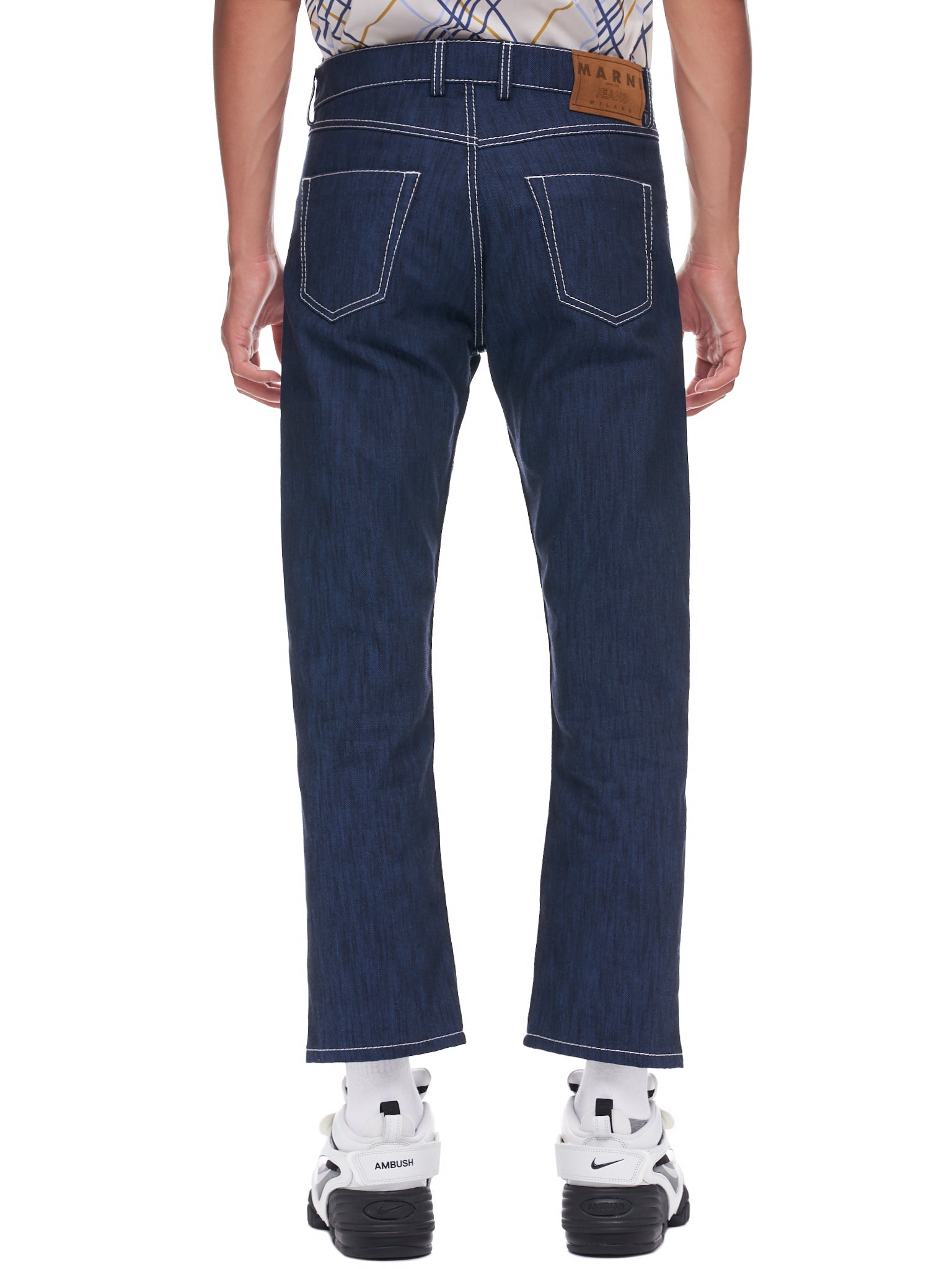 Cropped Jeans (PUJU0017A0-UTC181-00B50-IRIS-B)