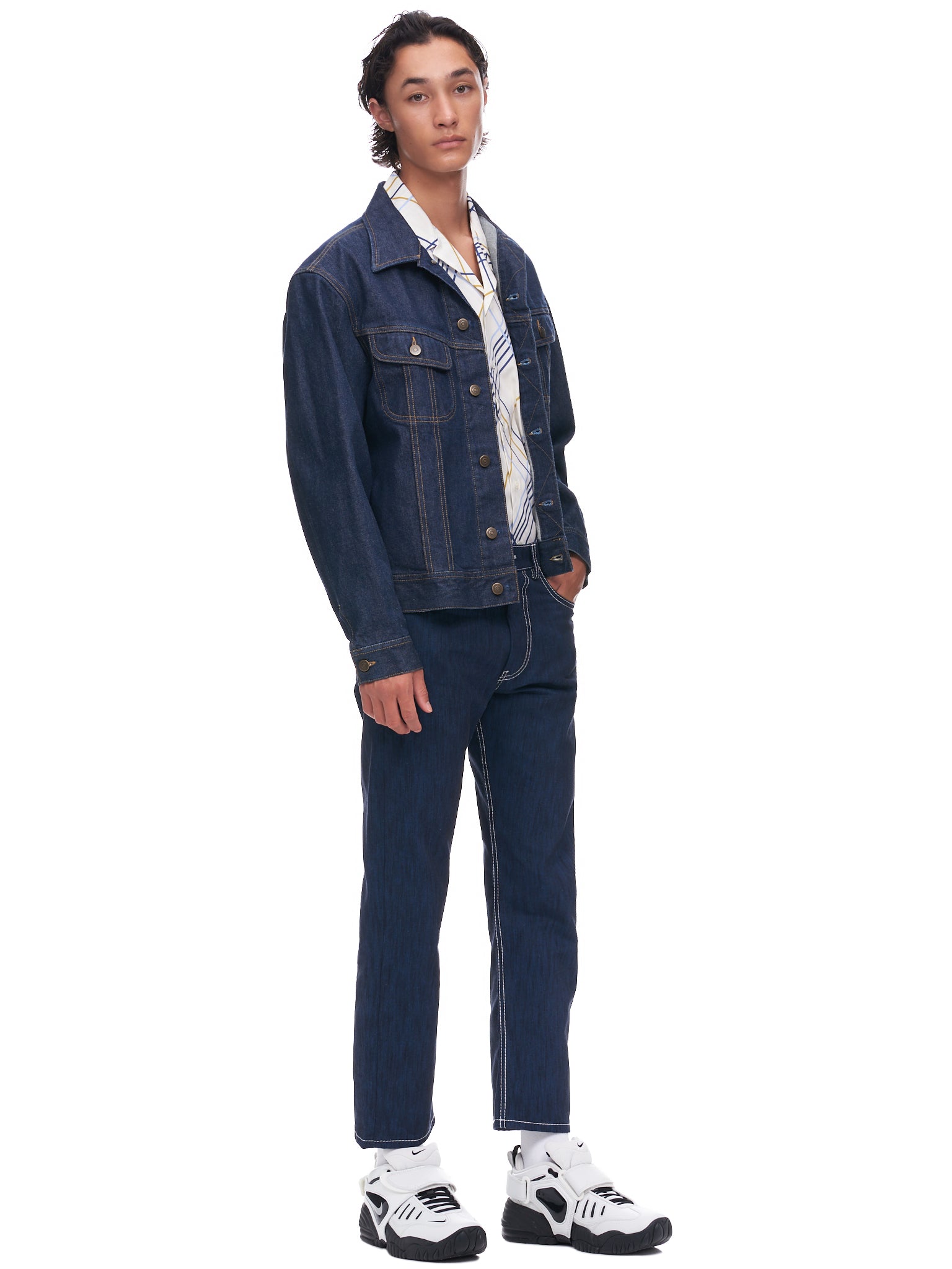 Cropped Jeans (PUJU0017A0-UTC181-00B50-IRIS-B)