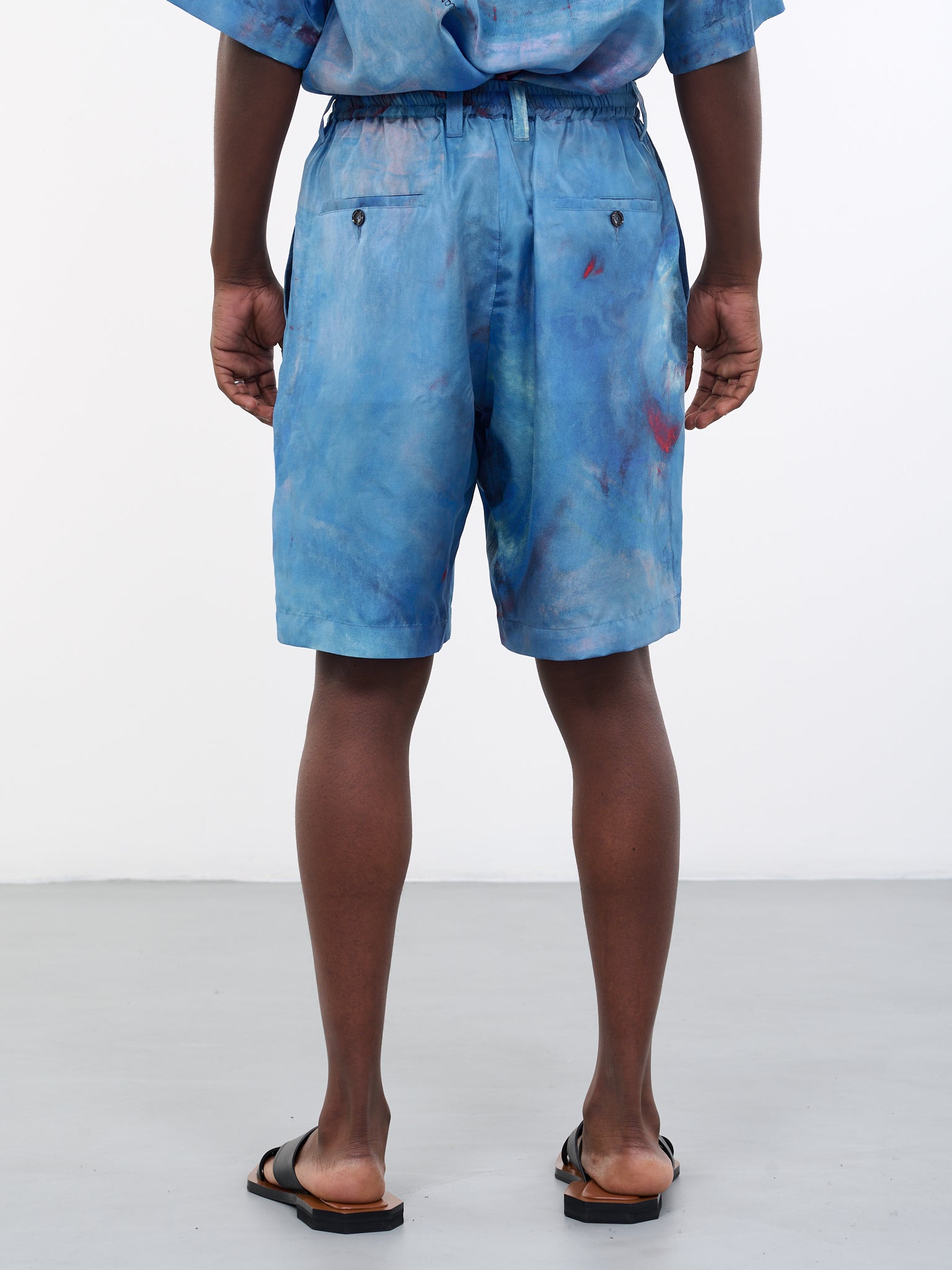 Buchi Blu Shorts (PUMU0049A4-UTSF97-BBB44-BLUE)