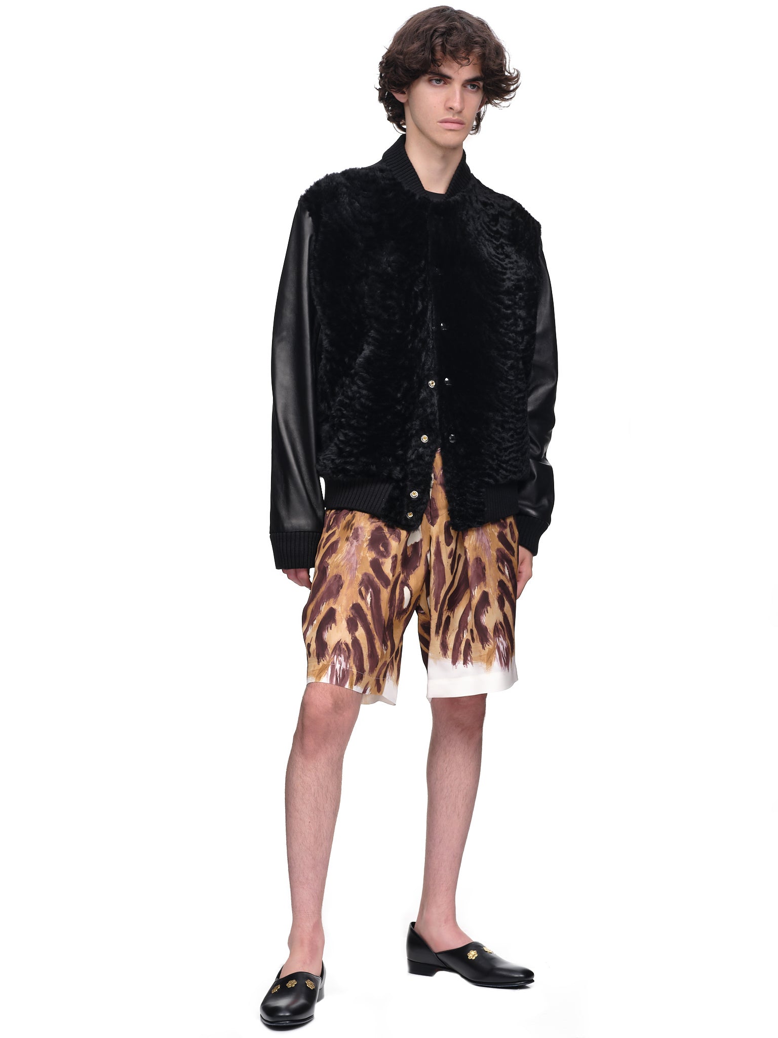 Marni Leopard Shorts | H.Lorenzo - styled