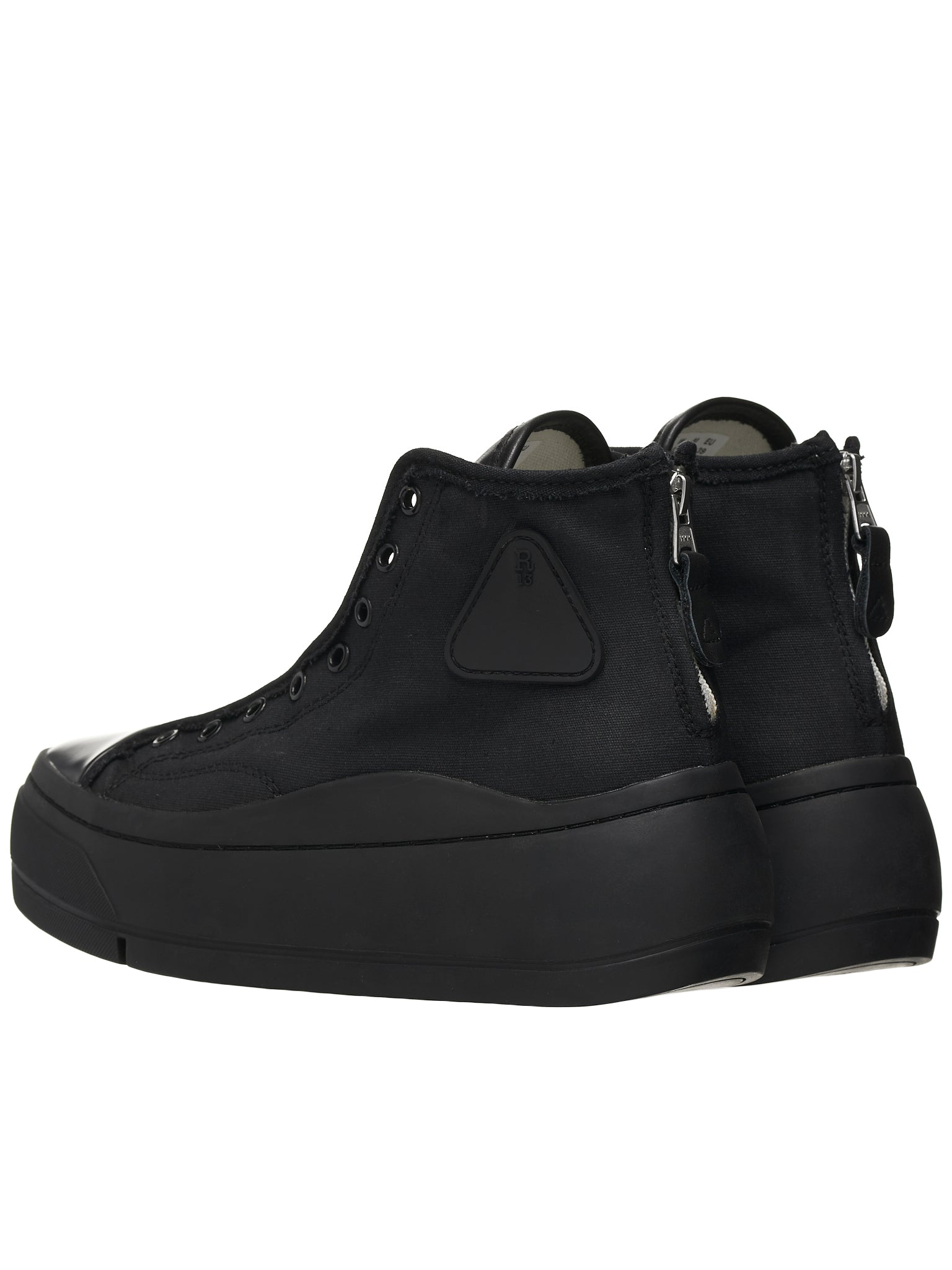 Lace Free Kurt Sneakers (R13S5032-001-BLACK)