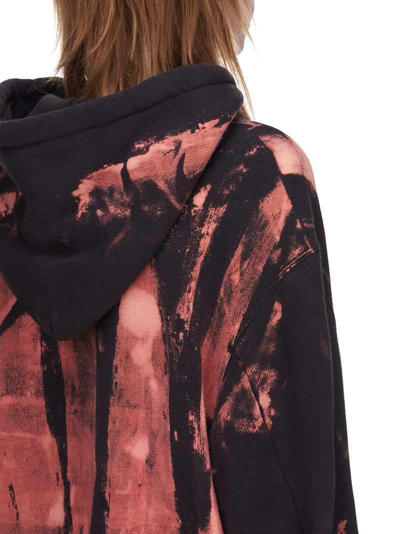 R13 Clash Cropped Hoodie | H. Lorenzo - detail 2