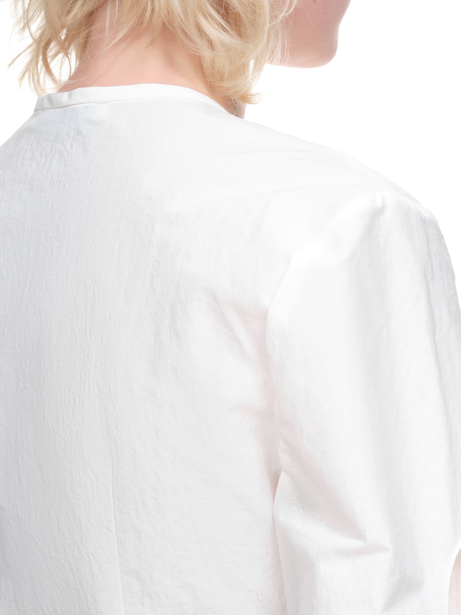 Christopher Esber Anglaise Sleeve Wrap Top | H.Lorenzo - detail