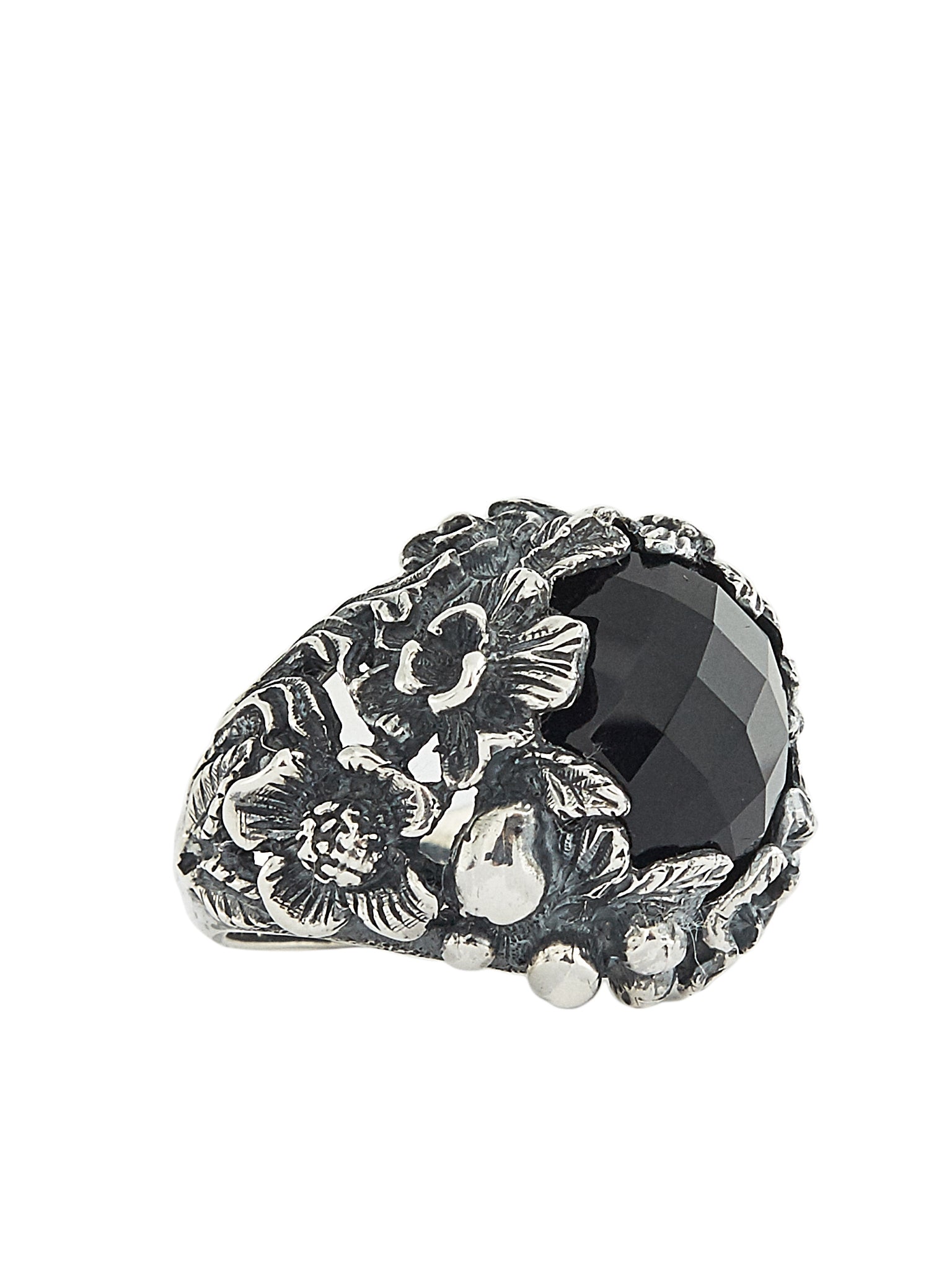 Bush Gem Ring (RN083-AGN-ONYX)
