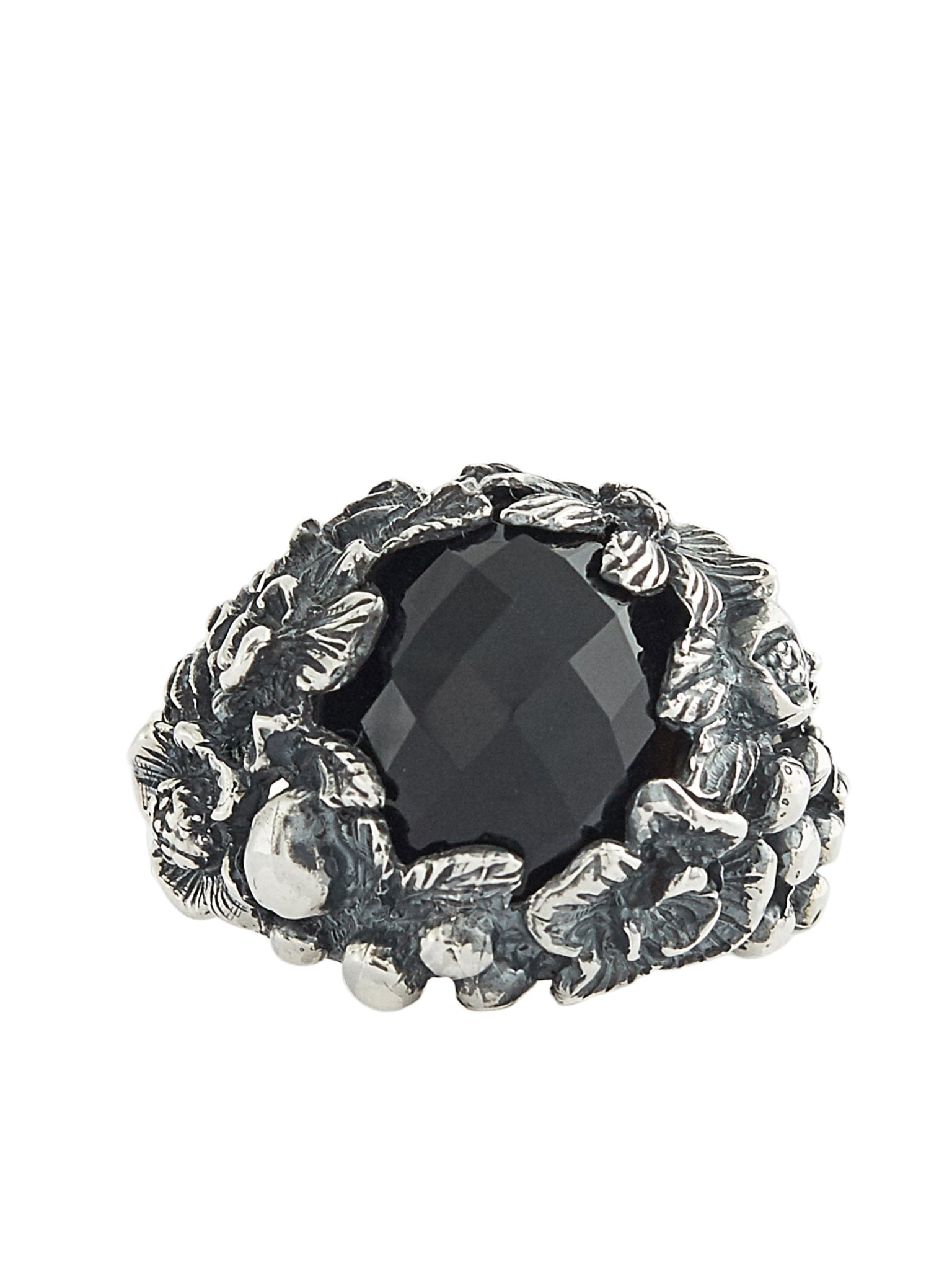 Bush Gem Ring (RN083-AGN-ONYX)