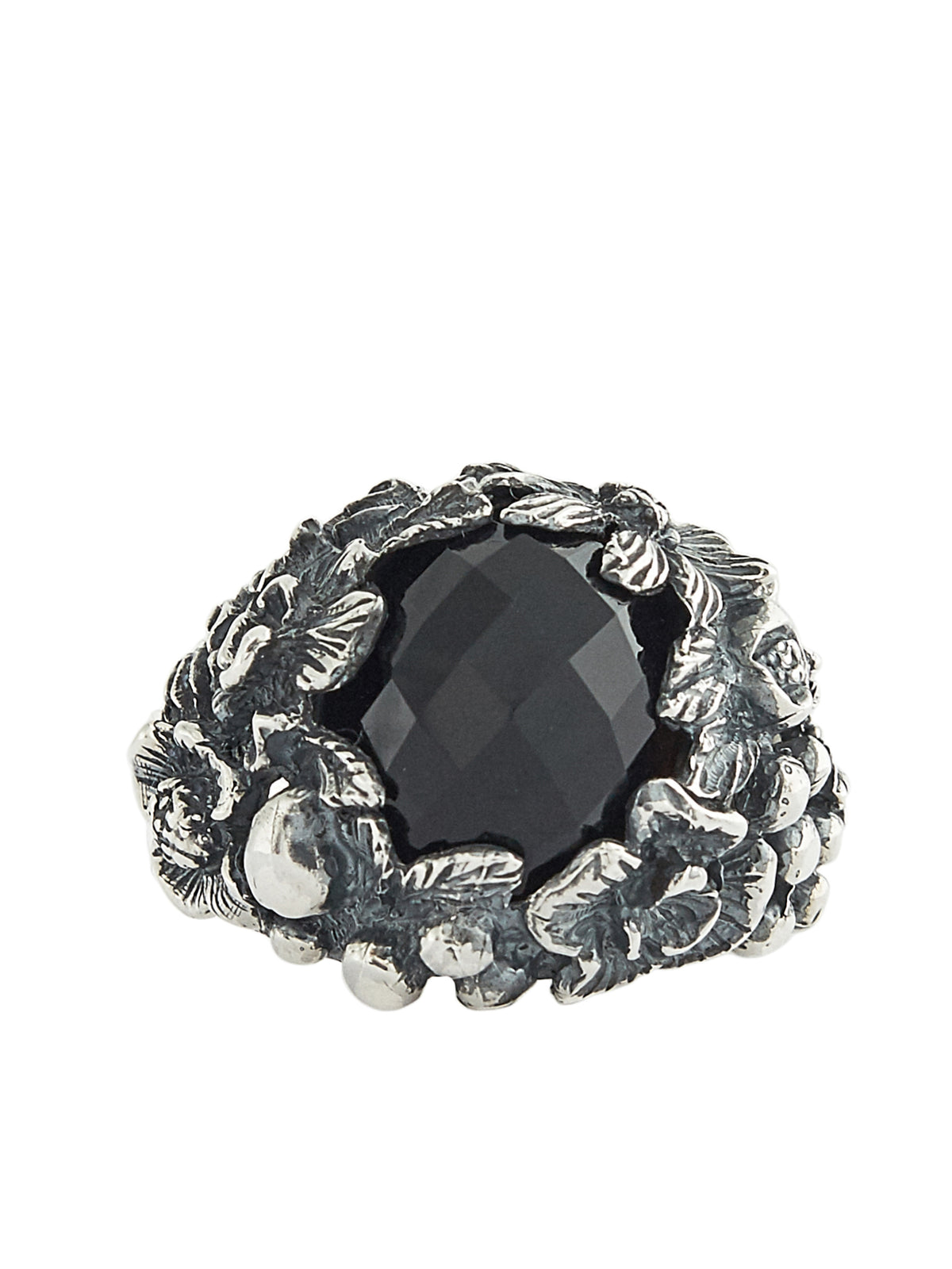 Bush Gem Ring (RN083-AGN-ONYX)