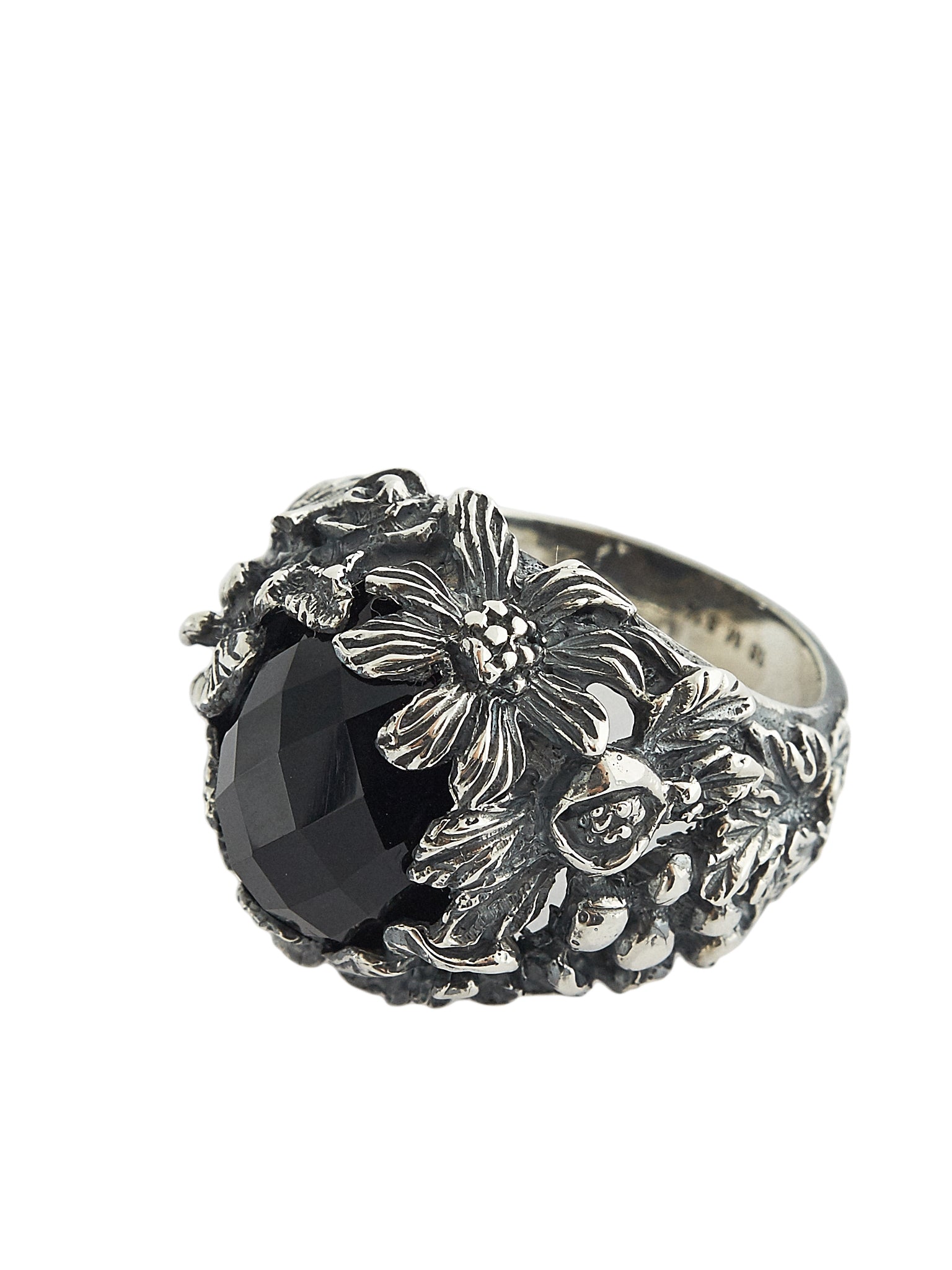 Bush Gem Ring (RN083-AGN-ONYX)