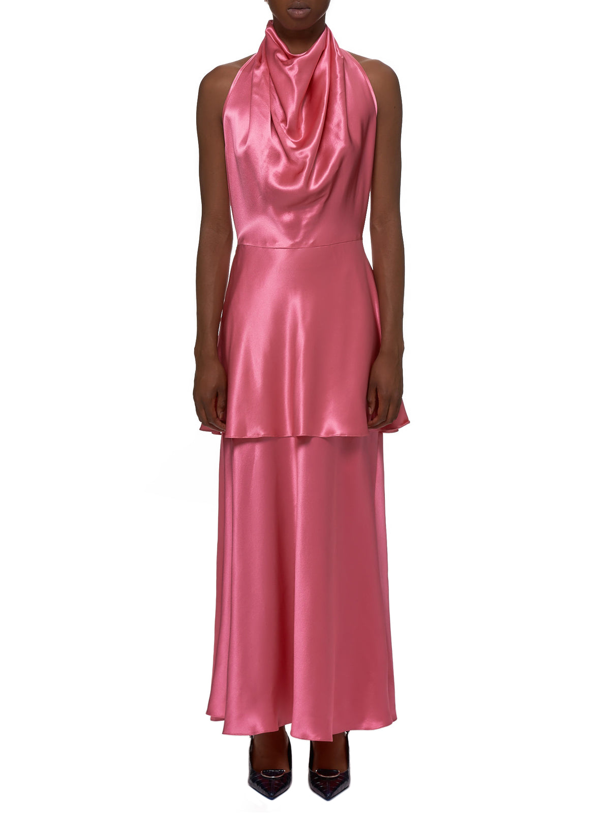 Rowen Rose Dress - Hlorenzo Front