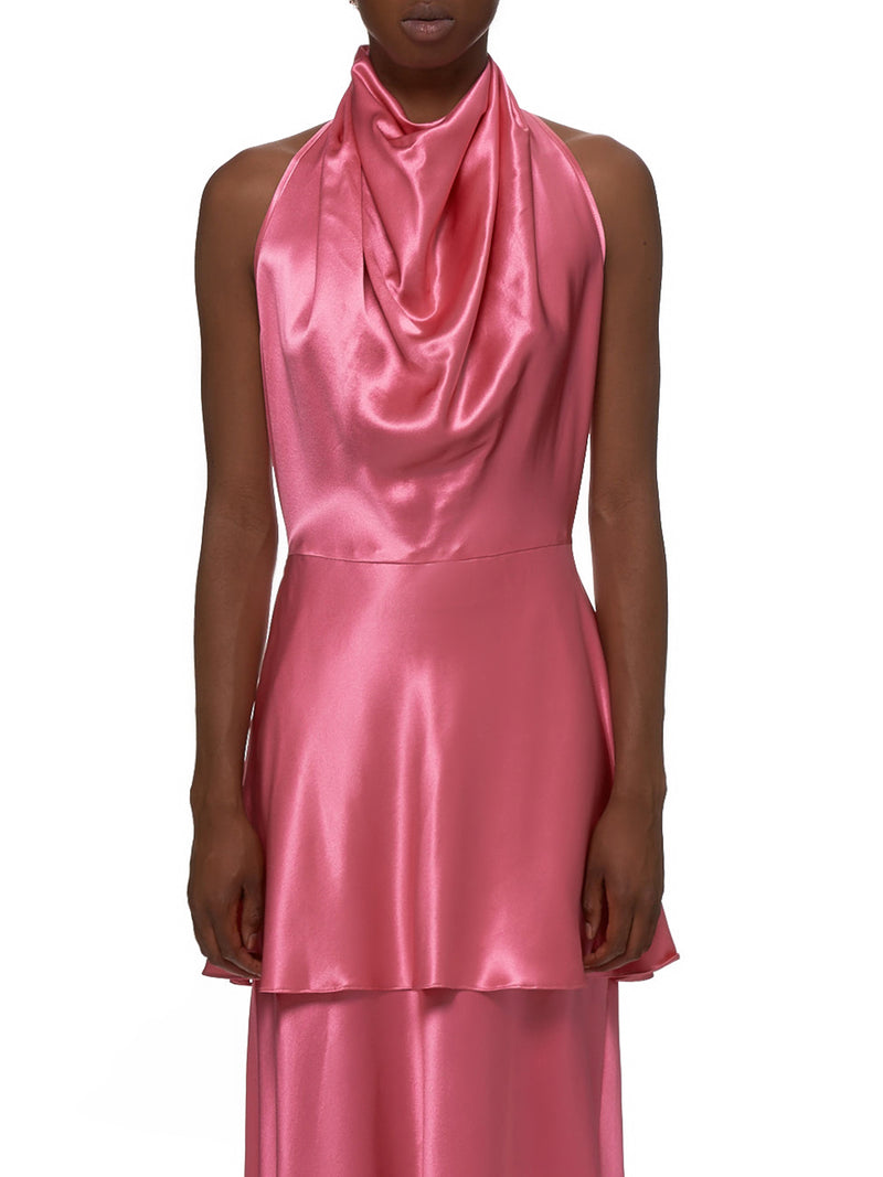 Rowen Rose Dress - Hlorenzo Detail 1