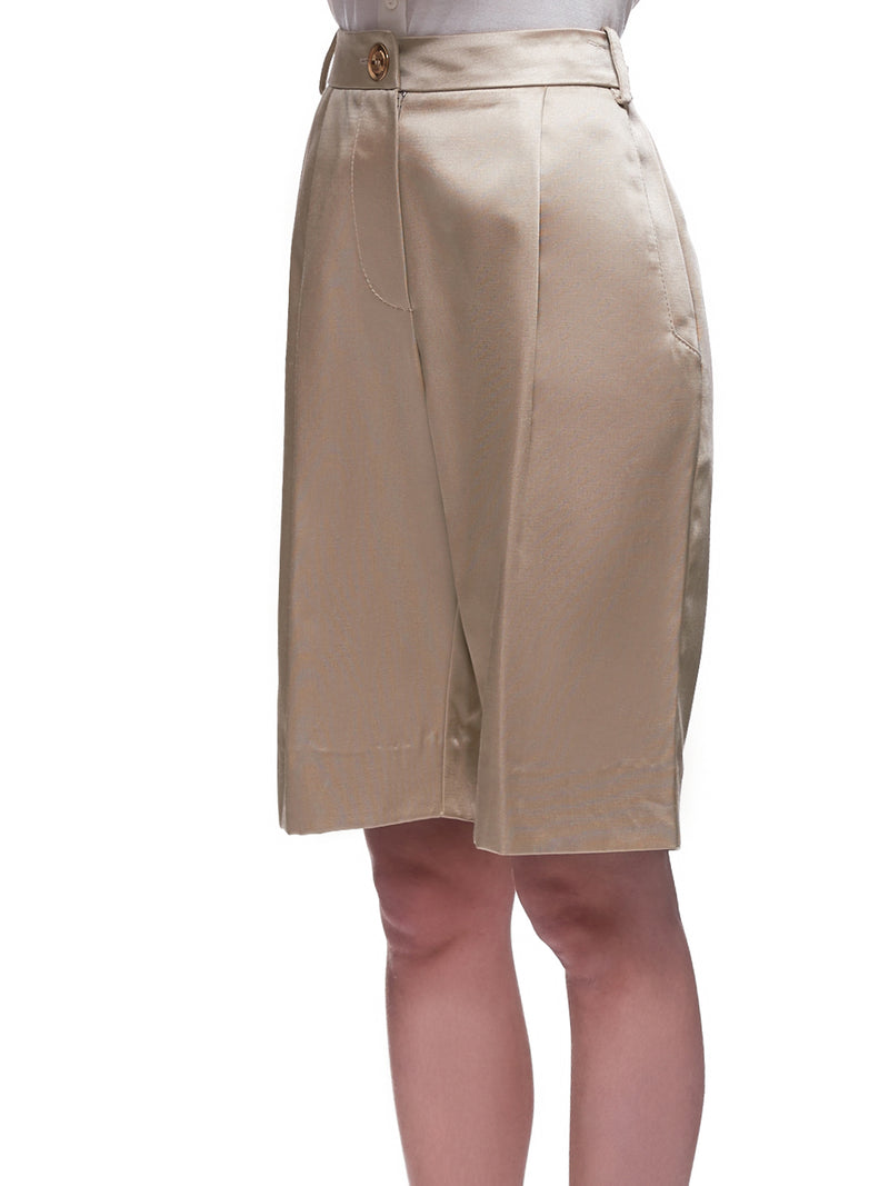 Satin Short-Pants (RR113-KHAKI)