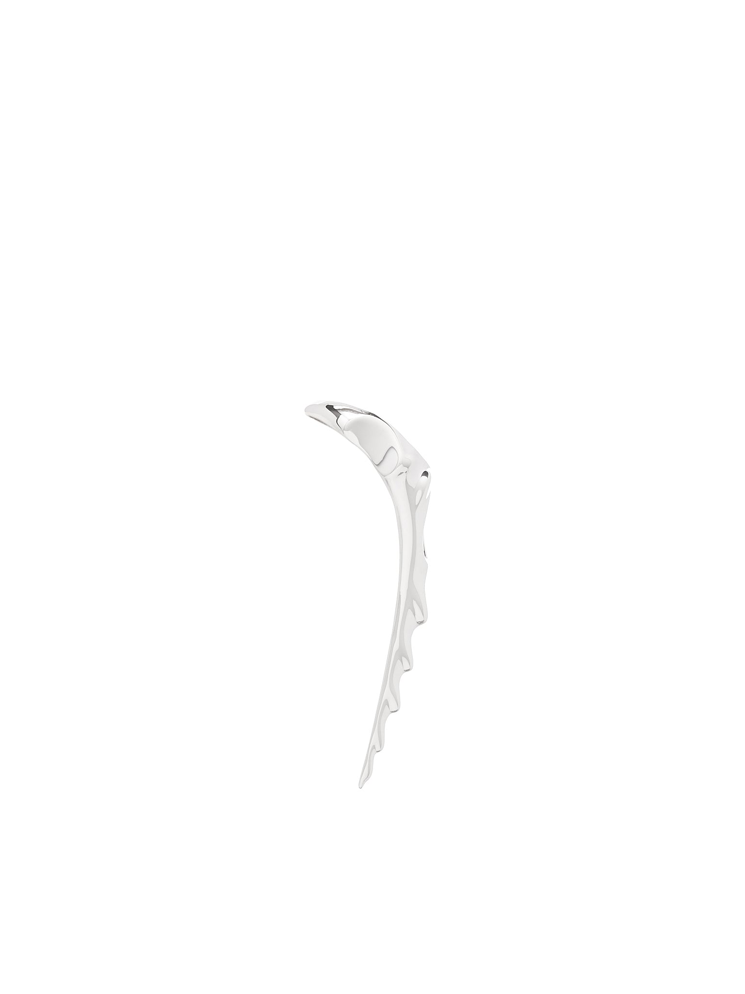 Bright Silver Claw Ring (RSS23AC01B-BRIGHT-SILVER)