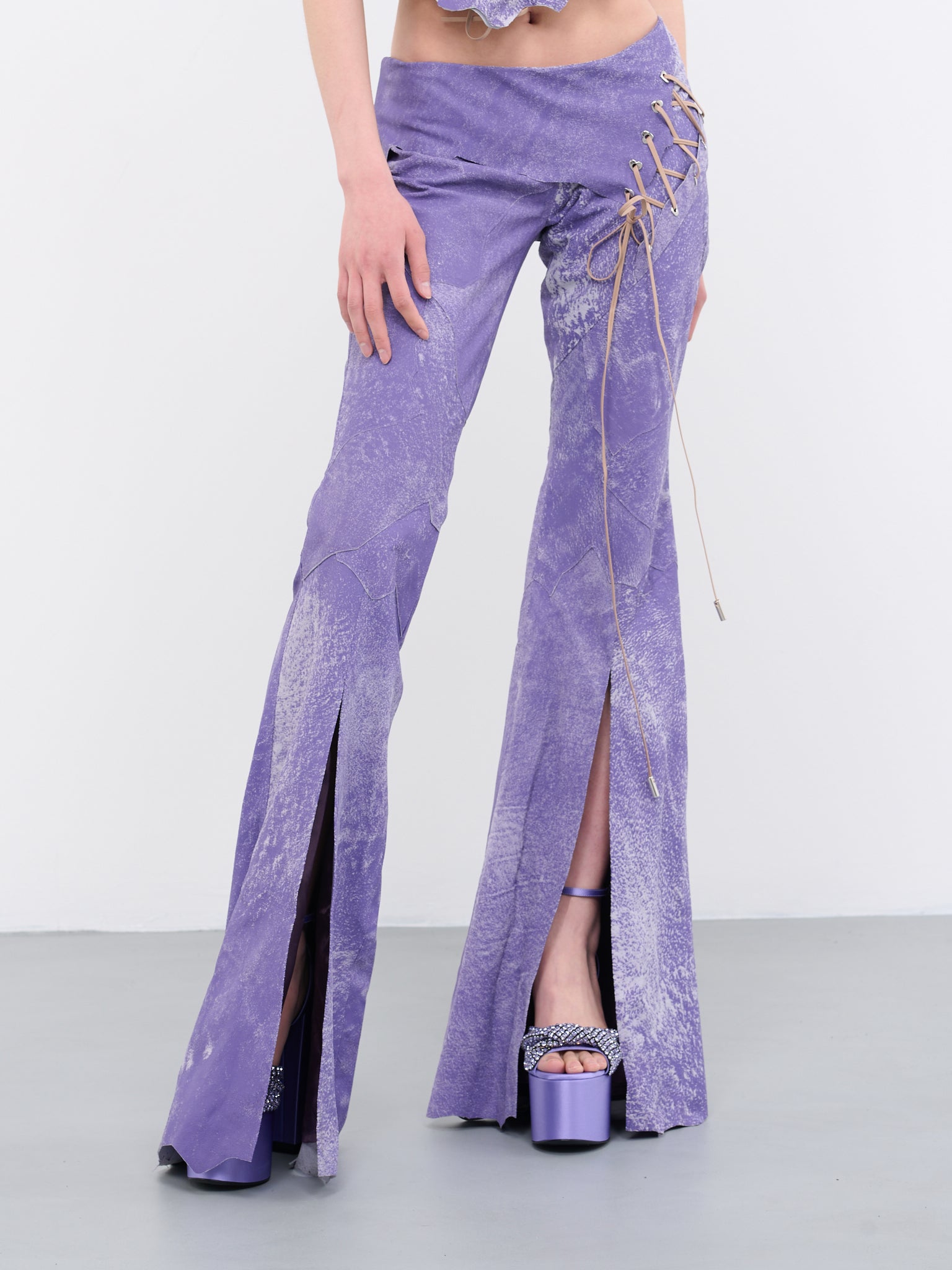 Tatjana Leather Trousers (RTW035-TATJANNA-POISON)