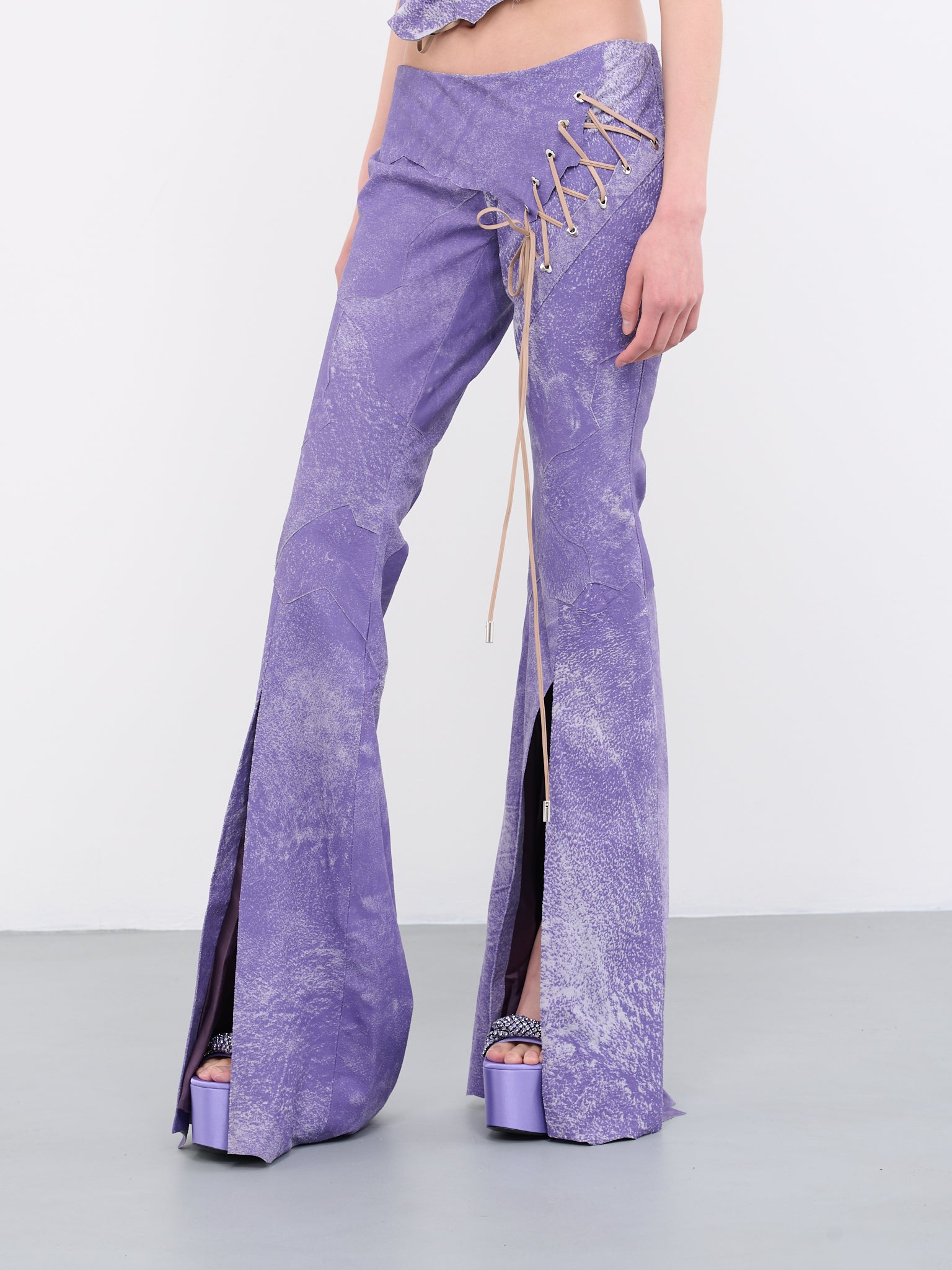 Tatjana Leather Trousers (RTW035-TATJANNA-POISON)