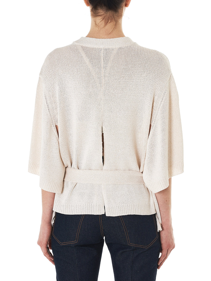 Knit Cardigan (S18-232-CREME)