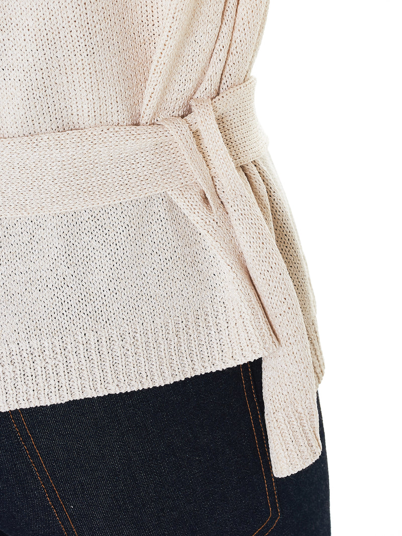 Knit Cardigan (S18-232-CREME)