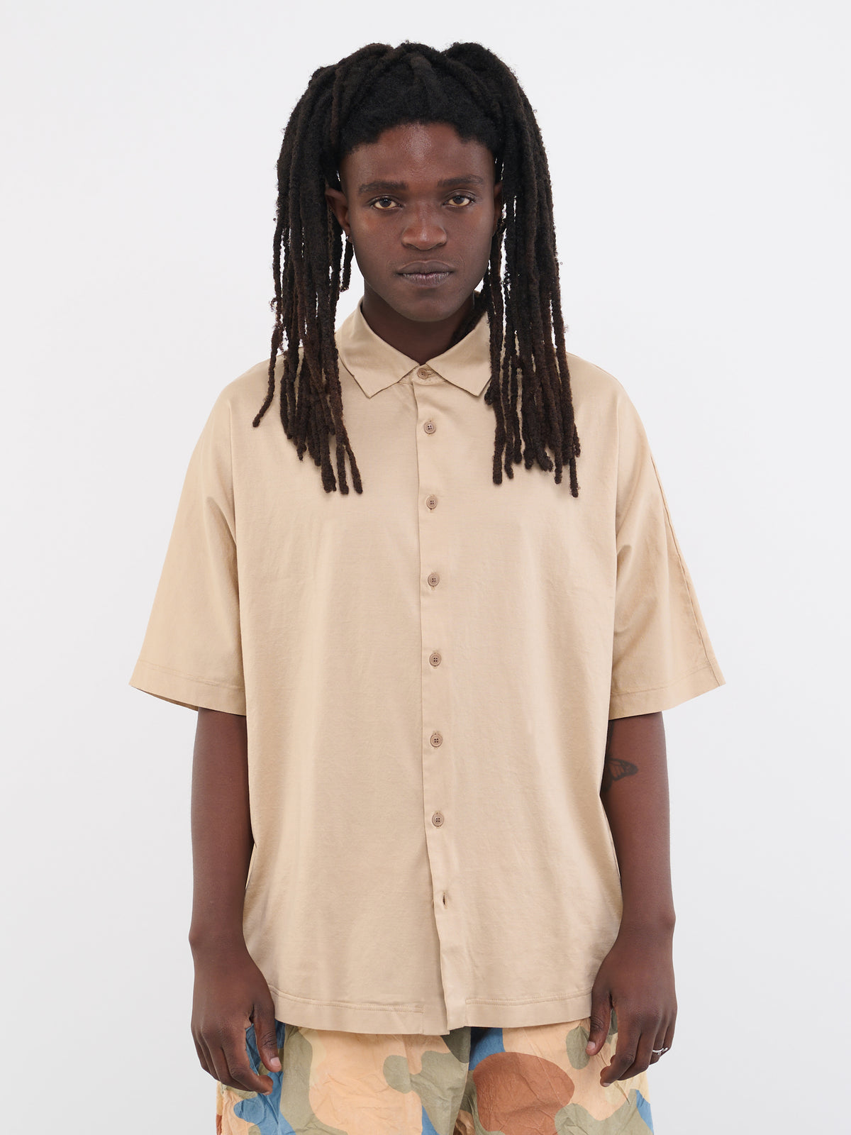 Silk Shirt (S20019-SAND)