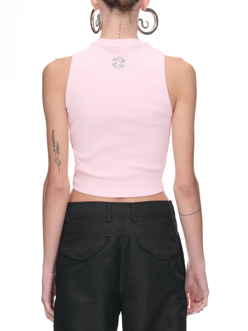 Cell Tank Top (S23-RTW-016-ORGANIC-JADE)