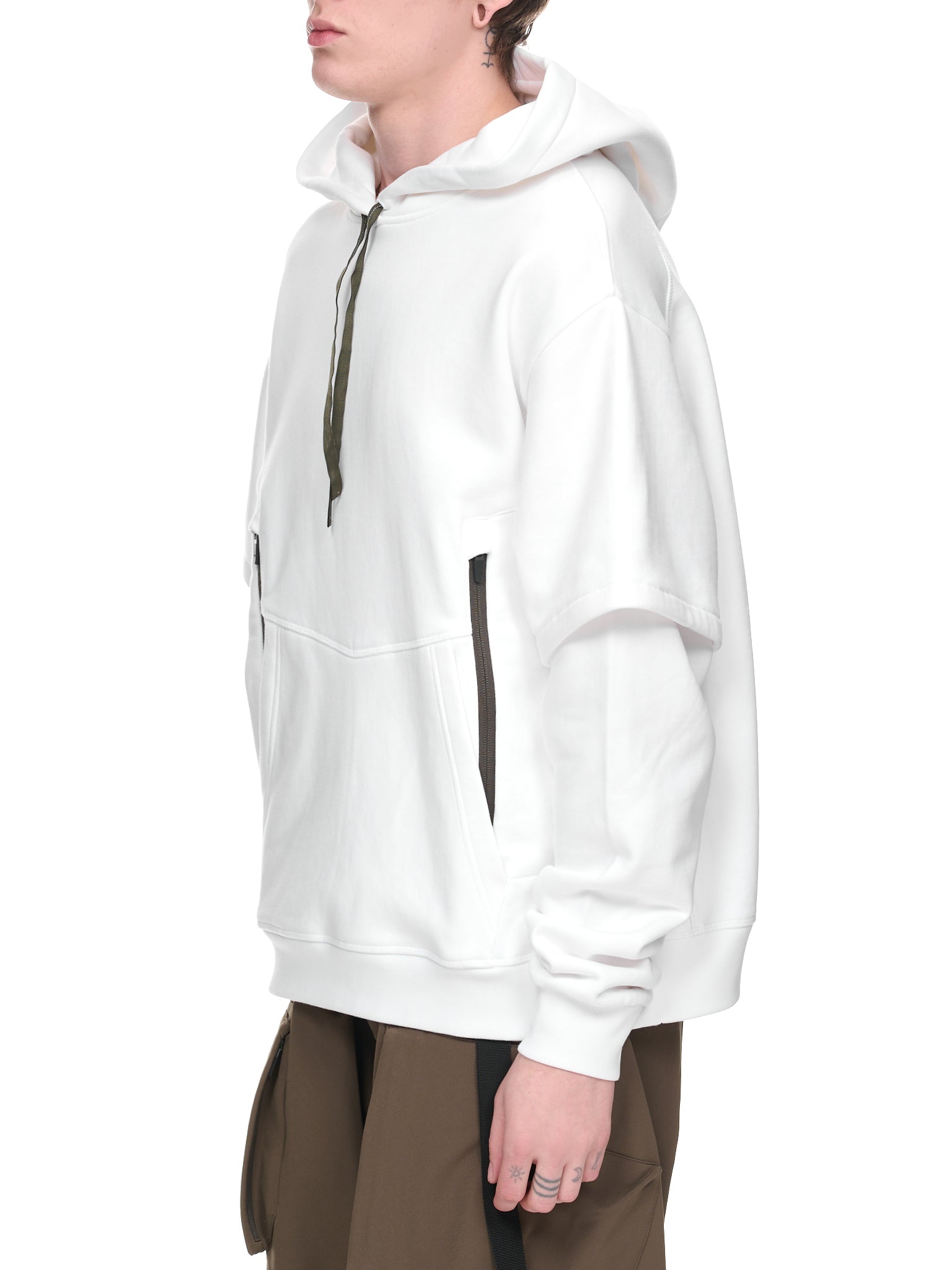 S34-PR Hooded Sweater (S34-PR-WHITE)