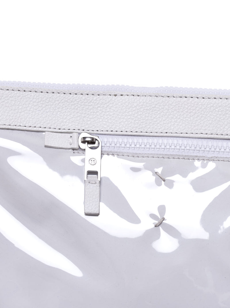 Transparent-Face Pouch (S35WF0030-WHITE)