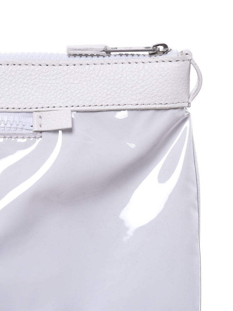 Transparent-Face Pouch (S35WF0030-WHITE)