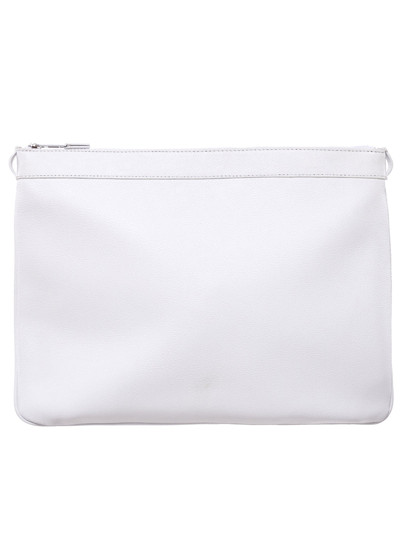 Transparent-Face Pouch (S35WF0030-WHITE)