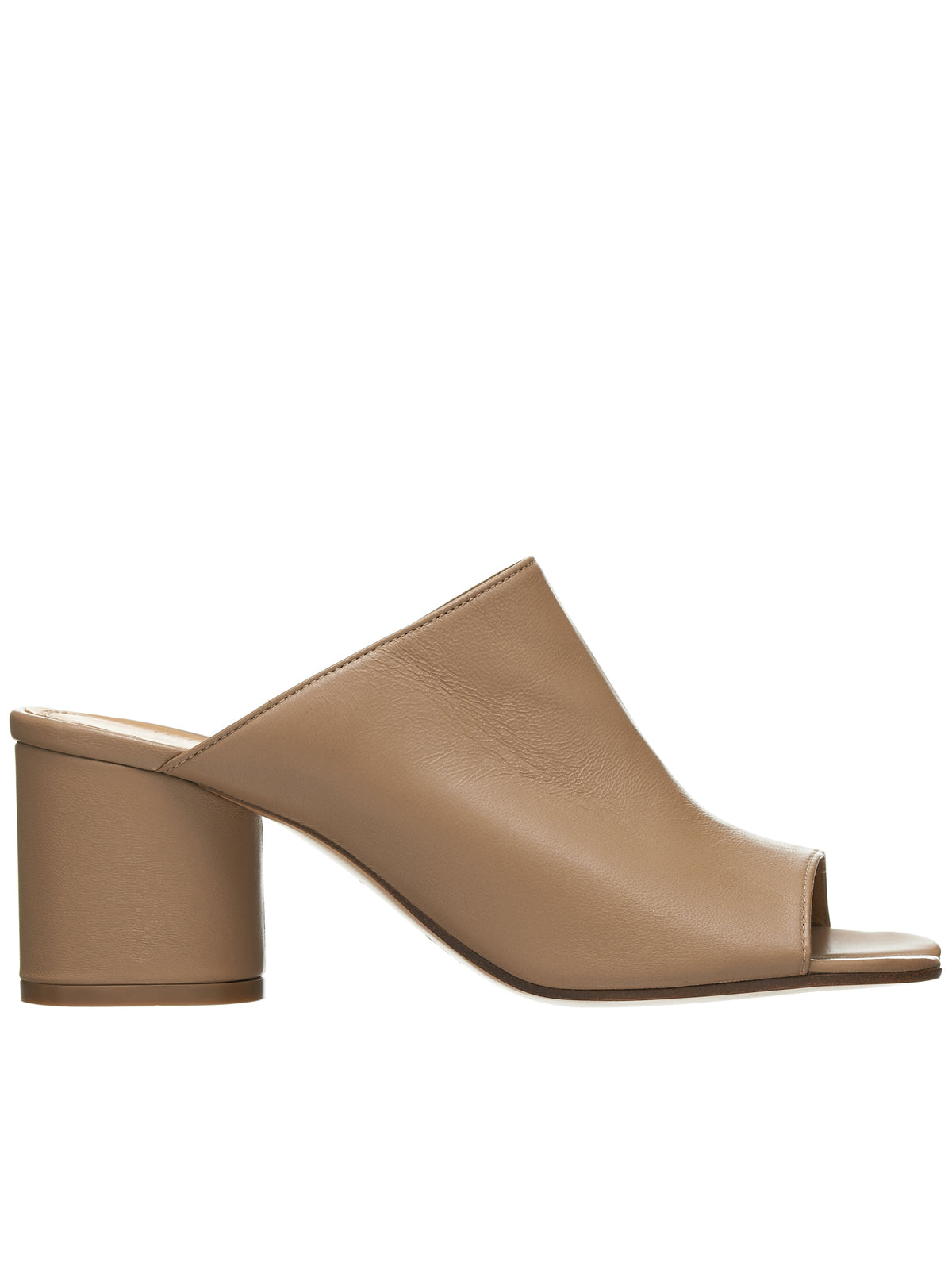 Tabi Heeled Mules (S58WP0246-PR869-T2172-CHAMOIS)