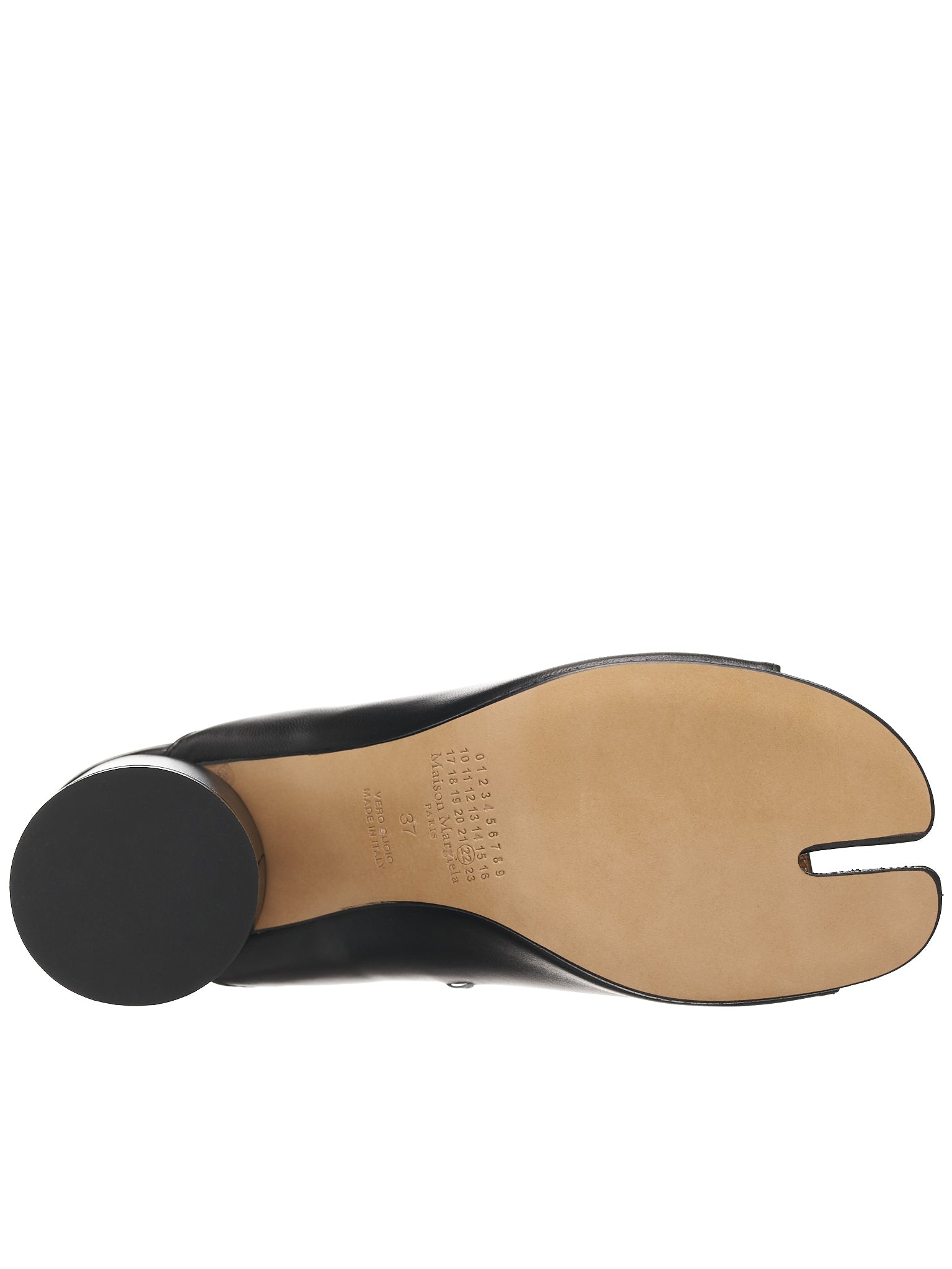 Tabi Heeled Mules (S58WP0246-PR869-T8013-BLACK)