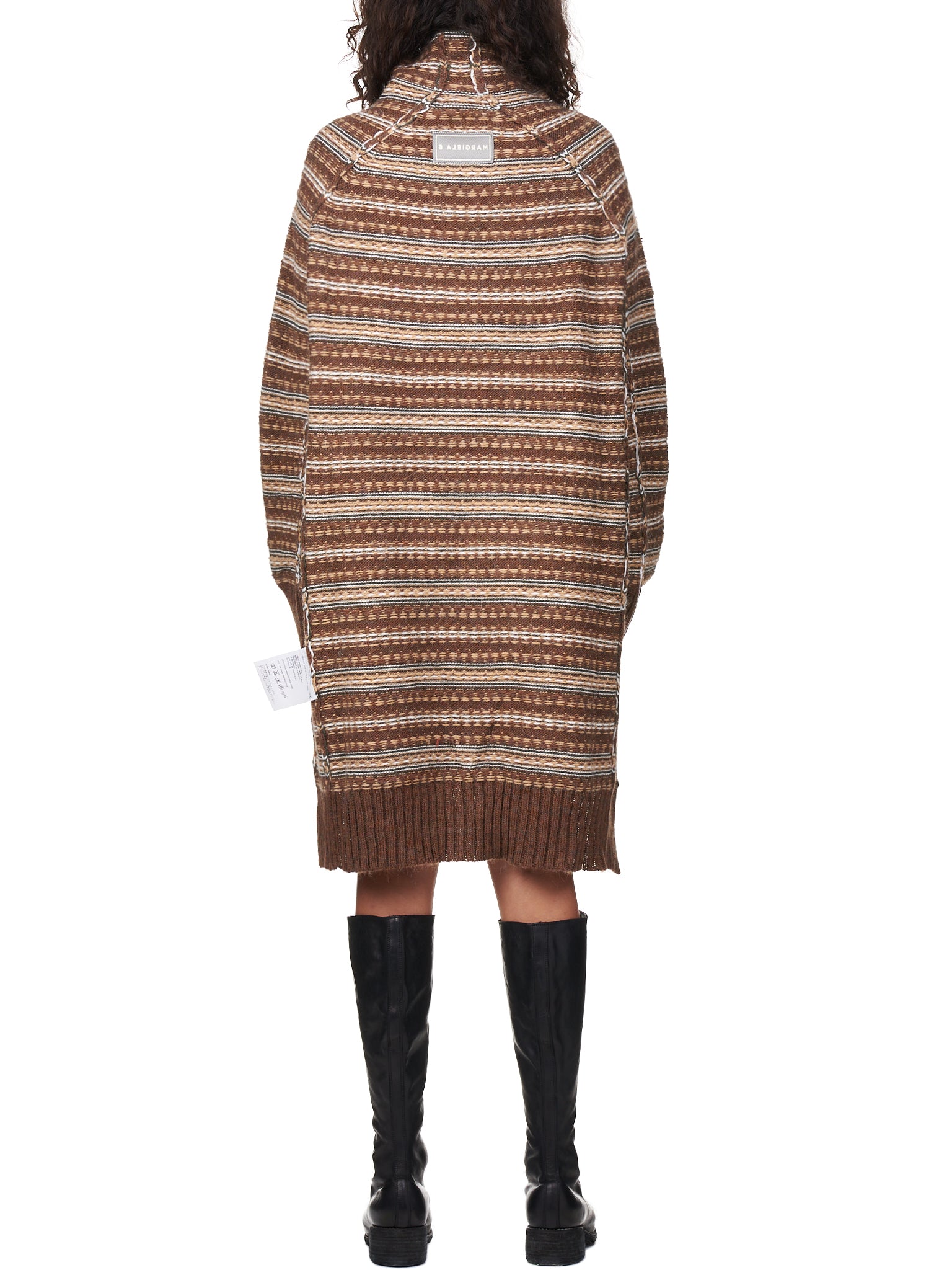 Maison Margiela MM6 Reversed Turtleneck Sweater Dress | H. Lorenzo - back